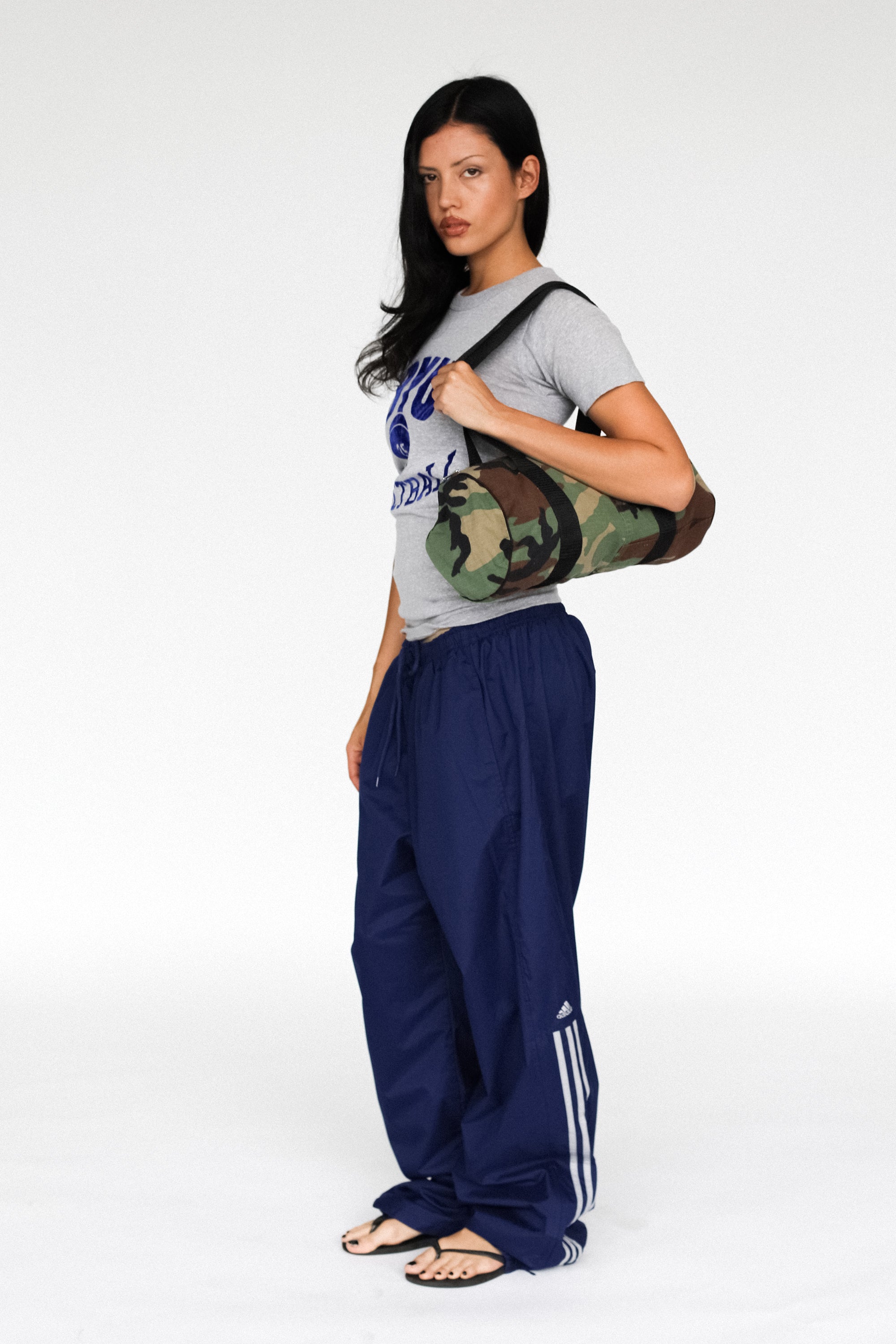 Rework Camo Medium Duffle Bag