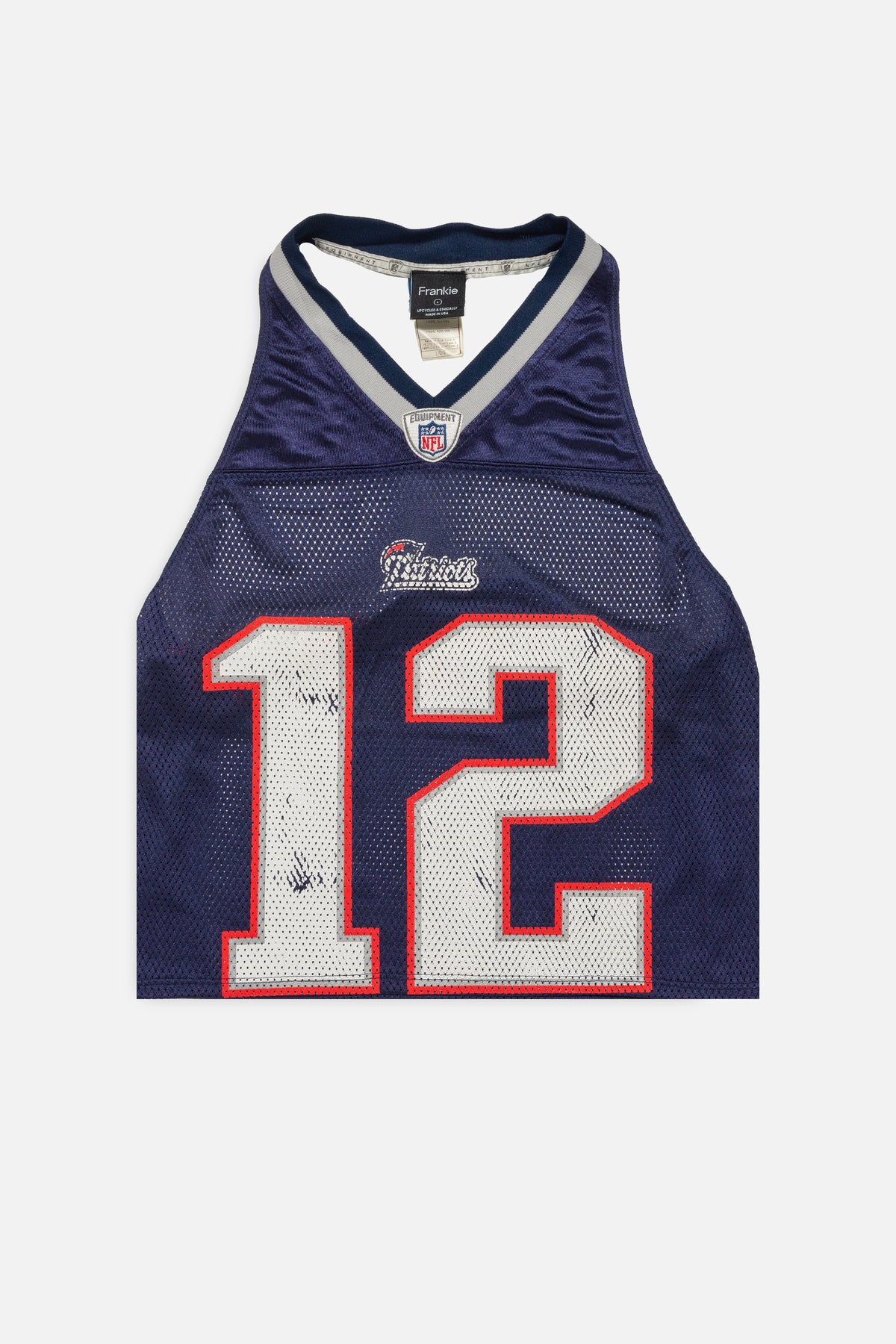 Rework New England Patriots Halter Top