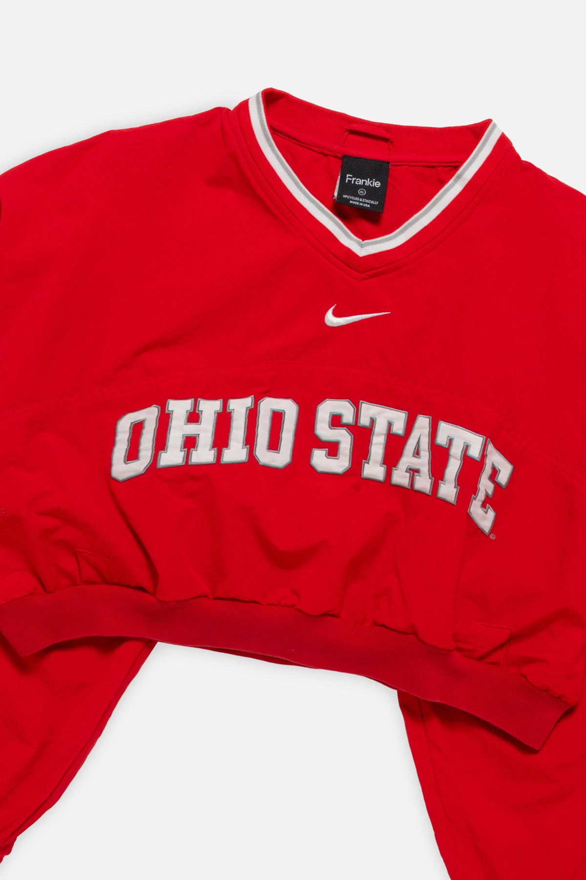 Rework Ohio State Crop Sweatshirt