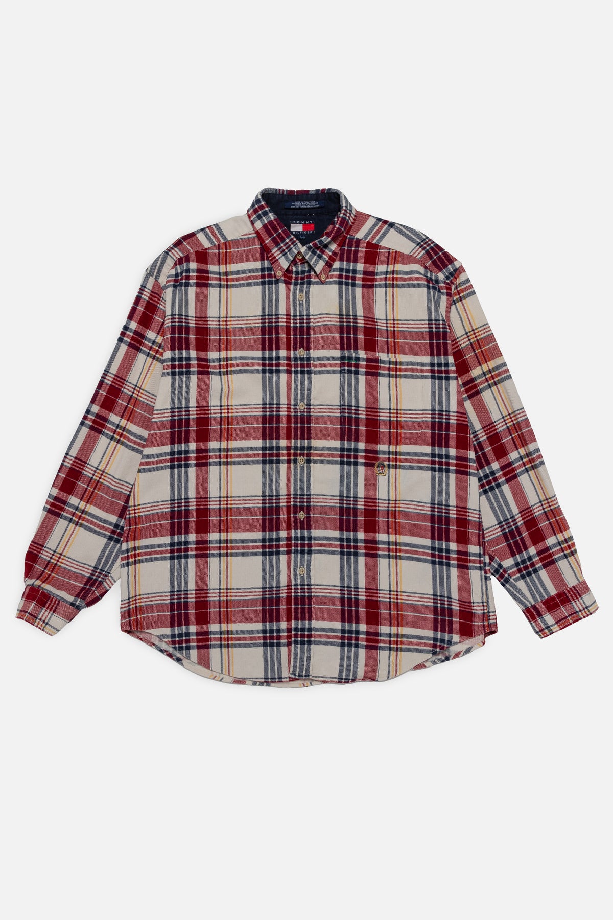 Vintage Tommy Hilfiger Corduroy Plaid Shirt