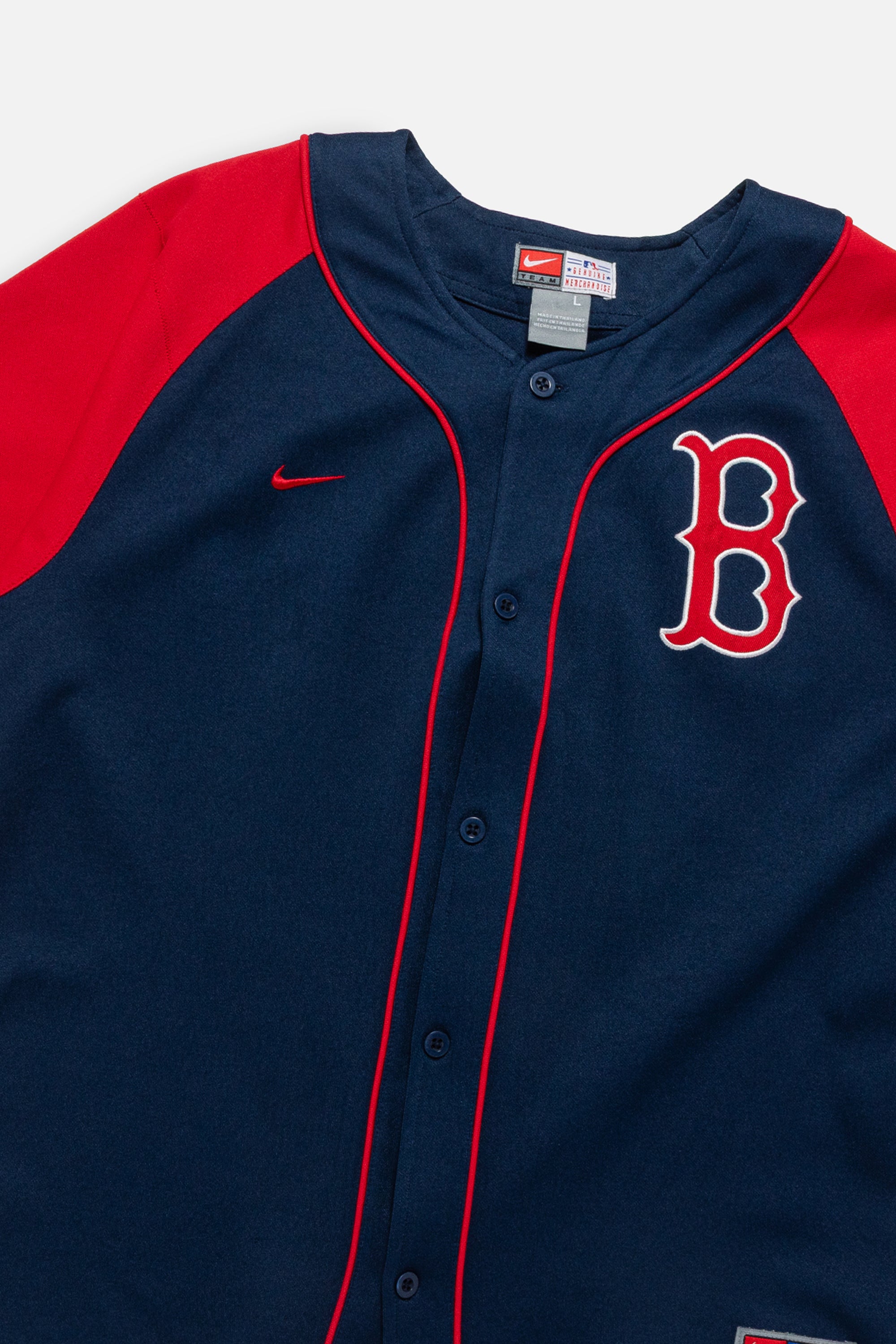 Vintage Boston Red Sox Jersey-MLB-Frankie Collective-Rework-Vintage-Streetwear