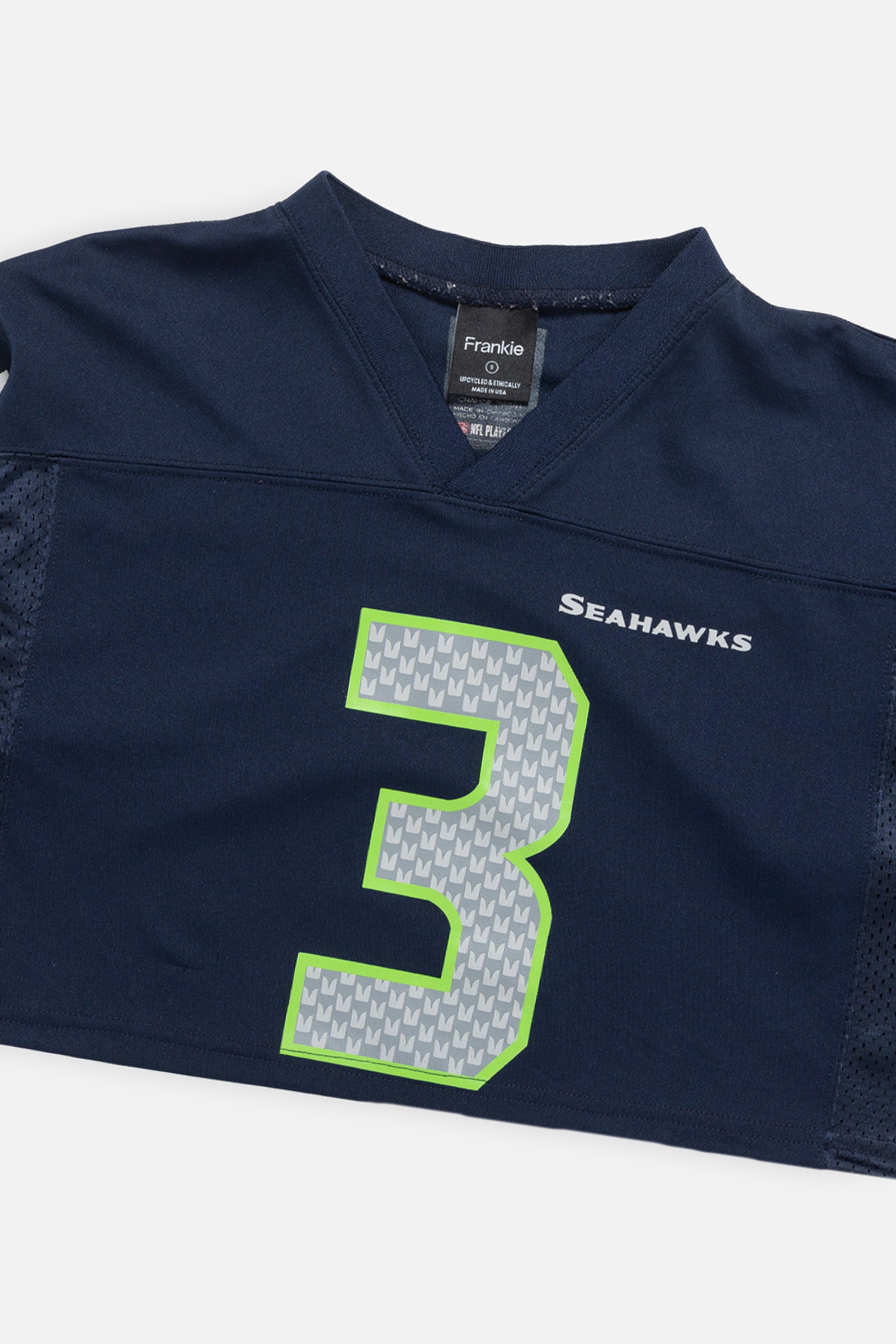 Rework Seattle Seahawks Crop Jersey