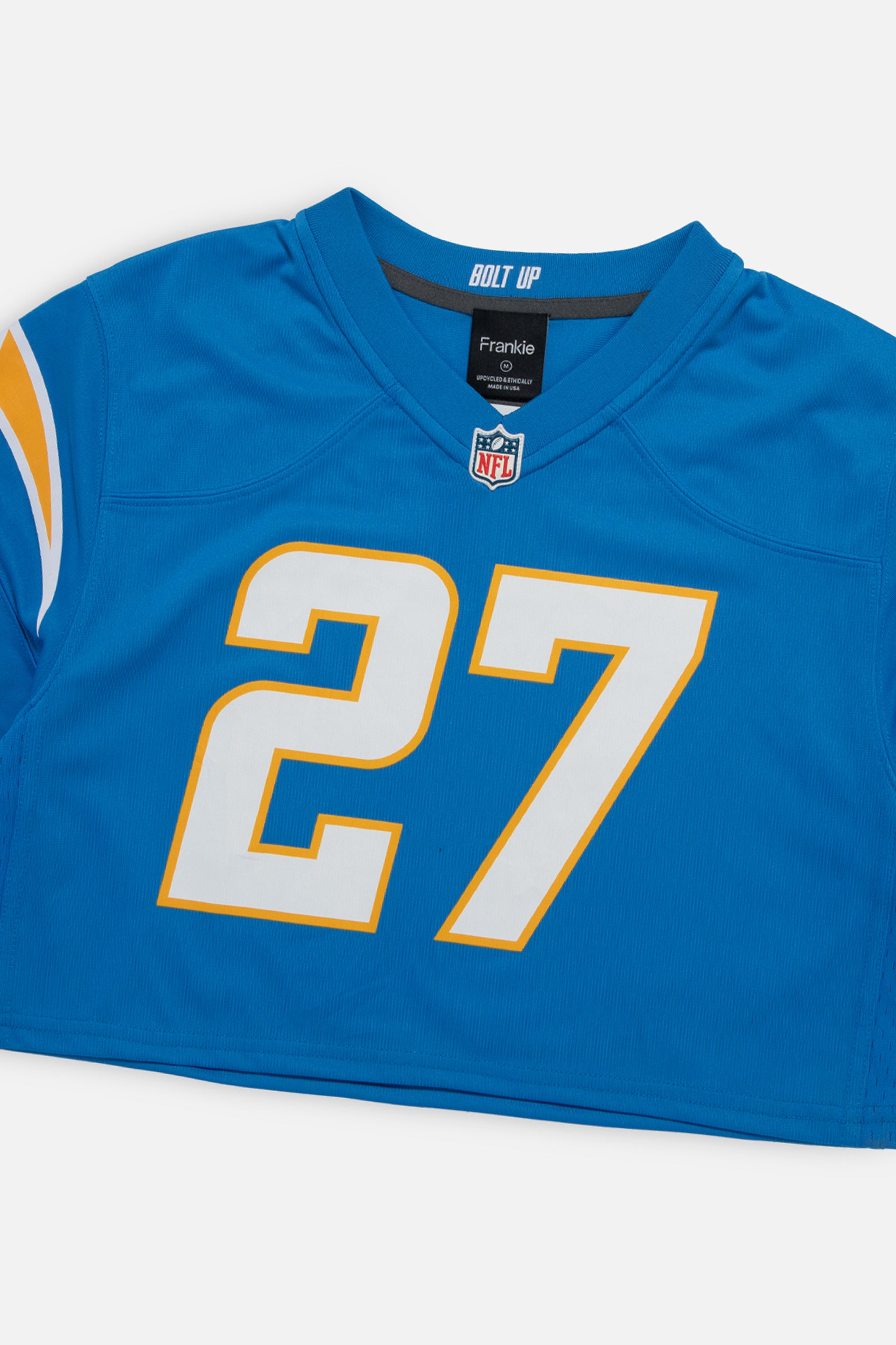 Rework Los Angeles Chargers Crop Jersey