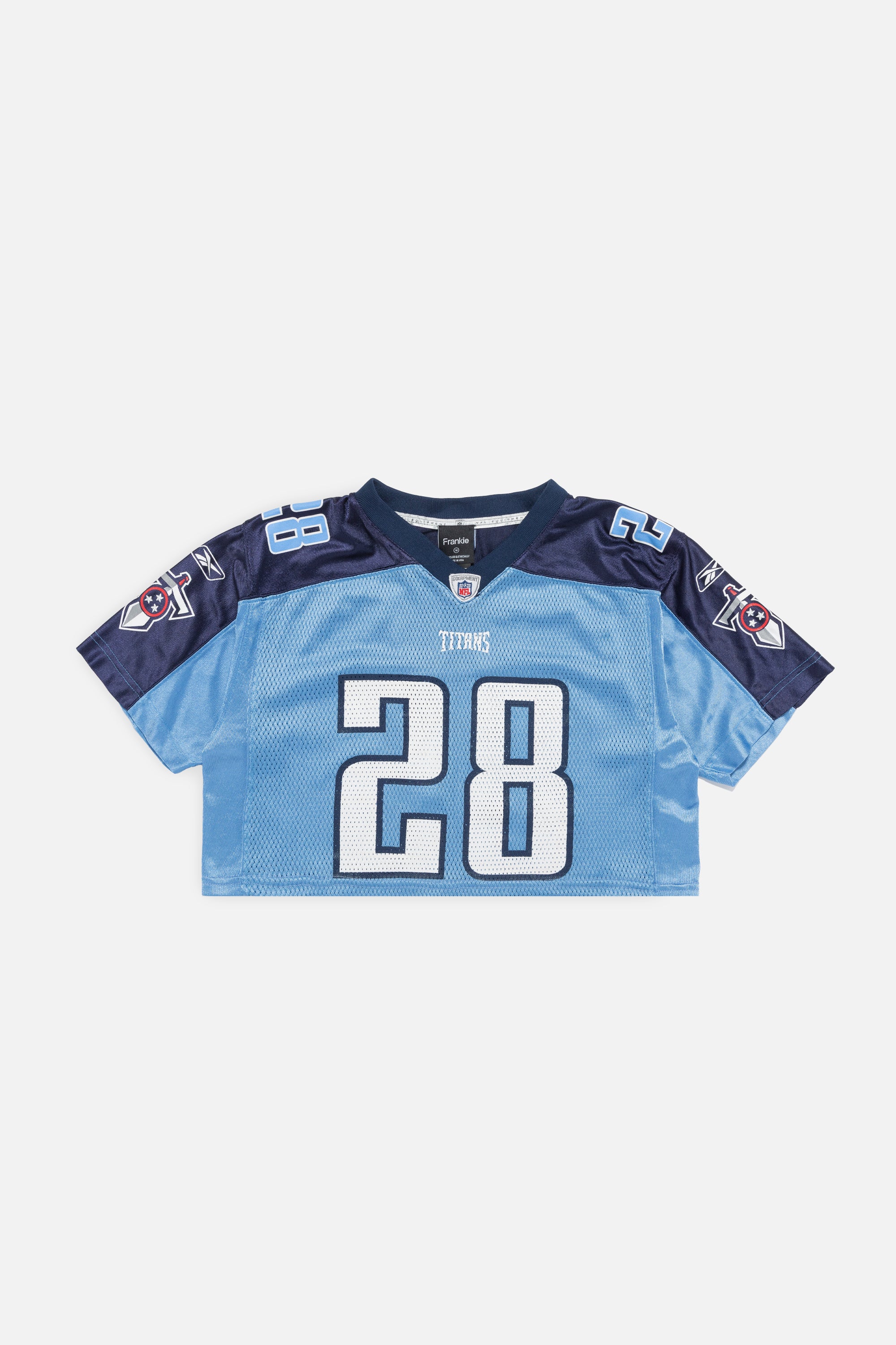Rework Tennessee Titans Crop Jersey