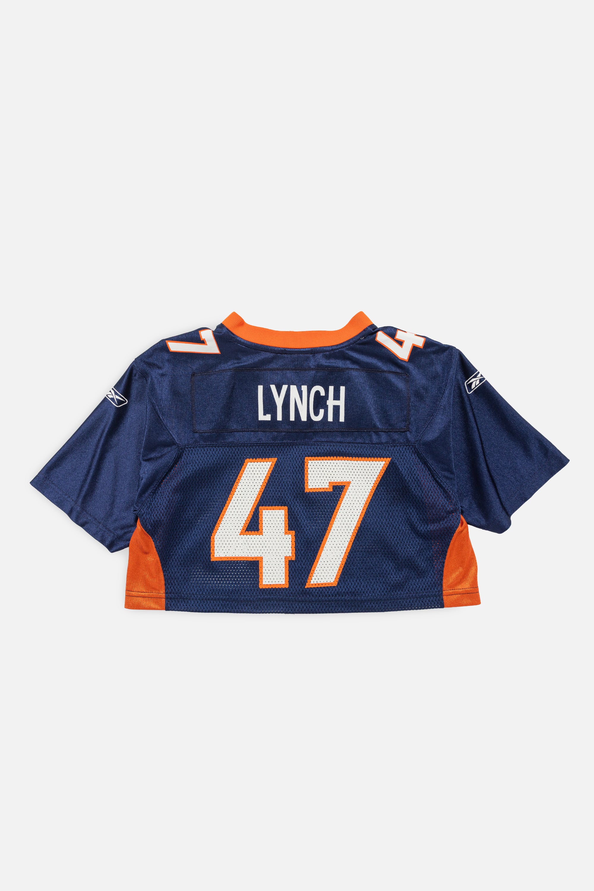 Rework Denver Broncos Crop Jersey