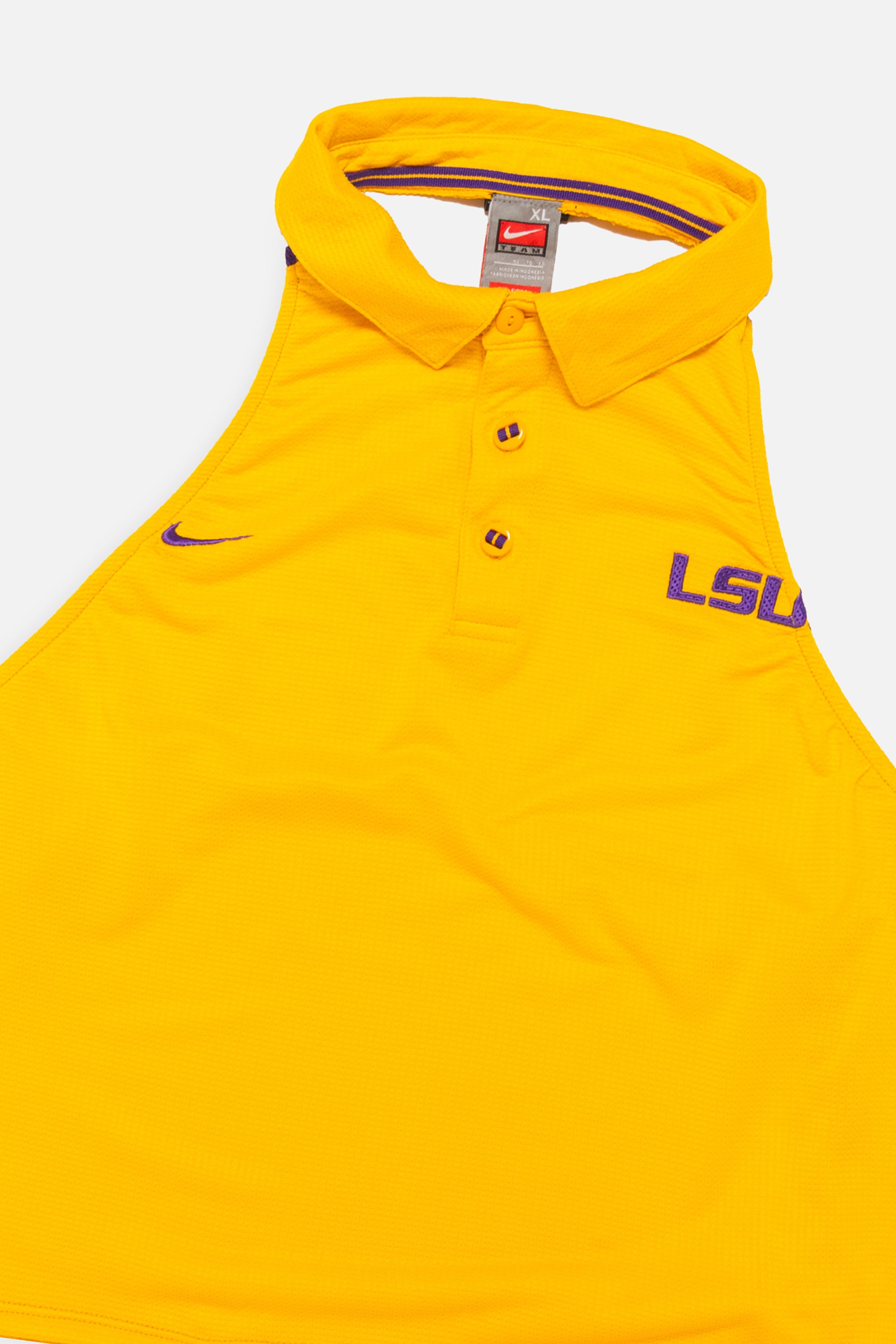 Rework LSU Tigers Halter Top