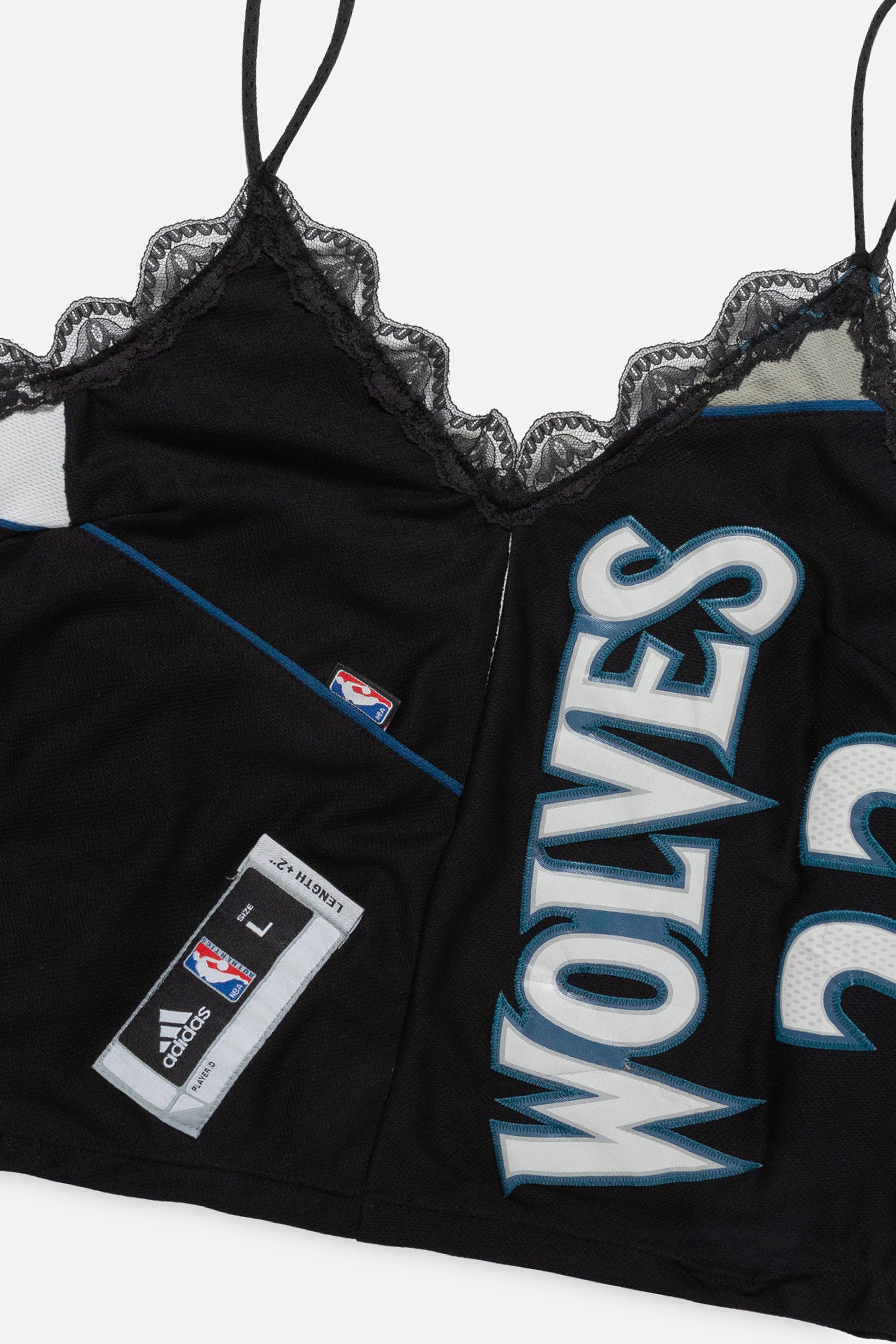 Rework Minnesota Timberwolves Lace Tank