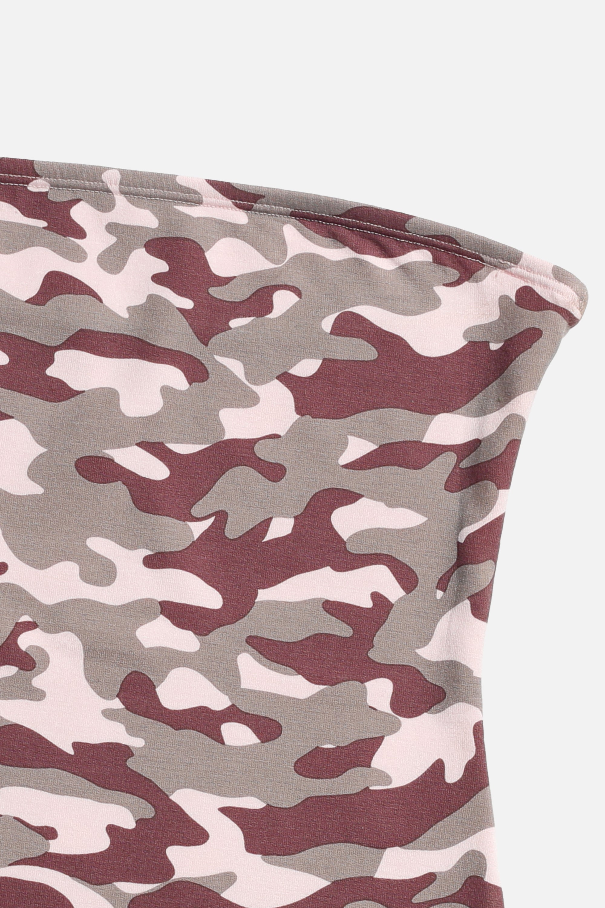 Camo Tube Top - Pink-TOPS-Frankie-Frankie Collective