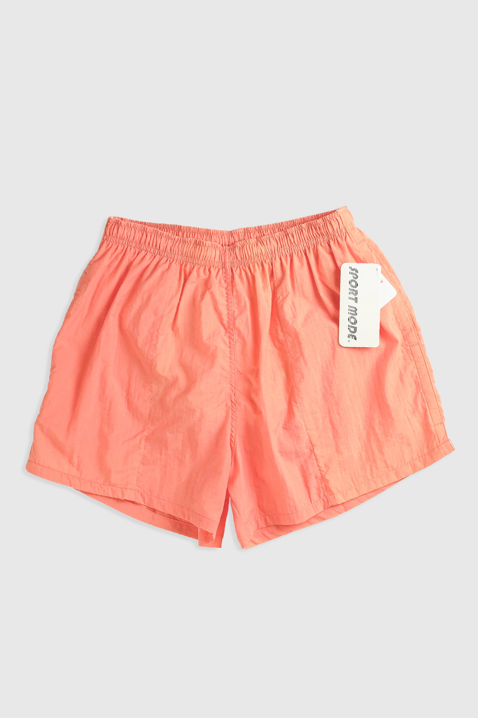 Deadstock Sport Mode Nylon Shorts - Purple, Neon Yellow, Orange, Pink, Black-BOTTOMS-vendor-unknown-Pink - XS-Frankie Collective Rare Vintage Streetwear Reworks
