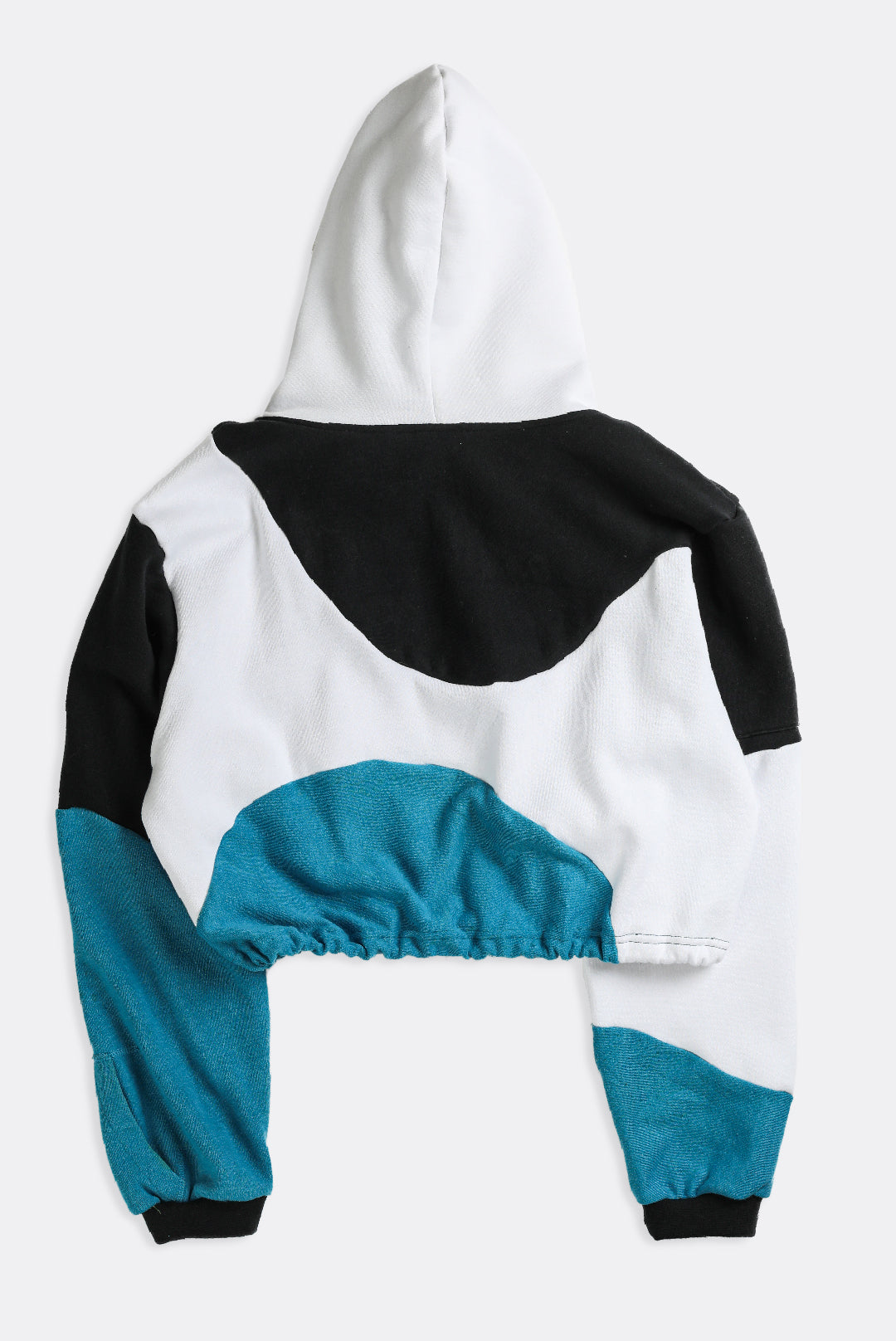 Rework Nike Wave Crop Sweatshirt - M-SWEATERS-Nike-Frankie Collective Rare Vintage Streetwear Reworks