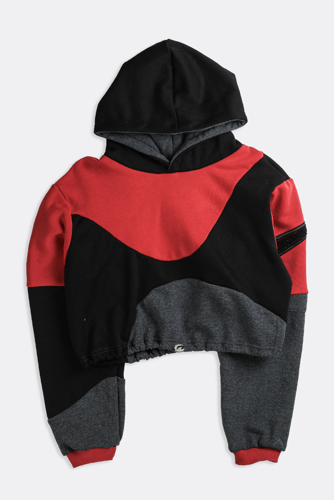 Rework Nike Wave Crop Sweatshirt - S-SWEATERS-Nike-Frankie Collective Rare Vintage Streetwear Reworks