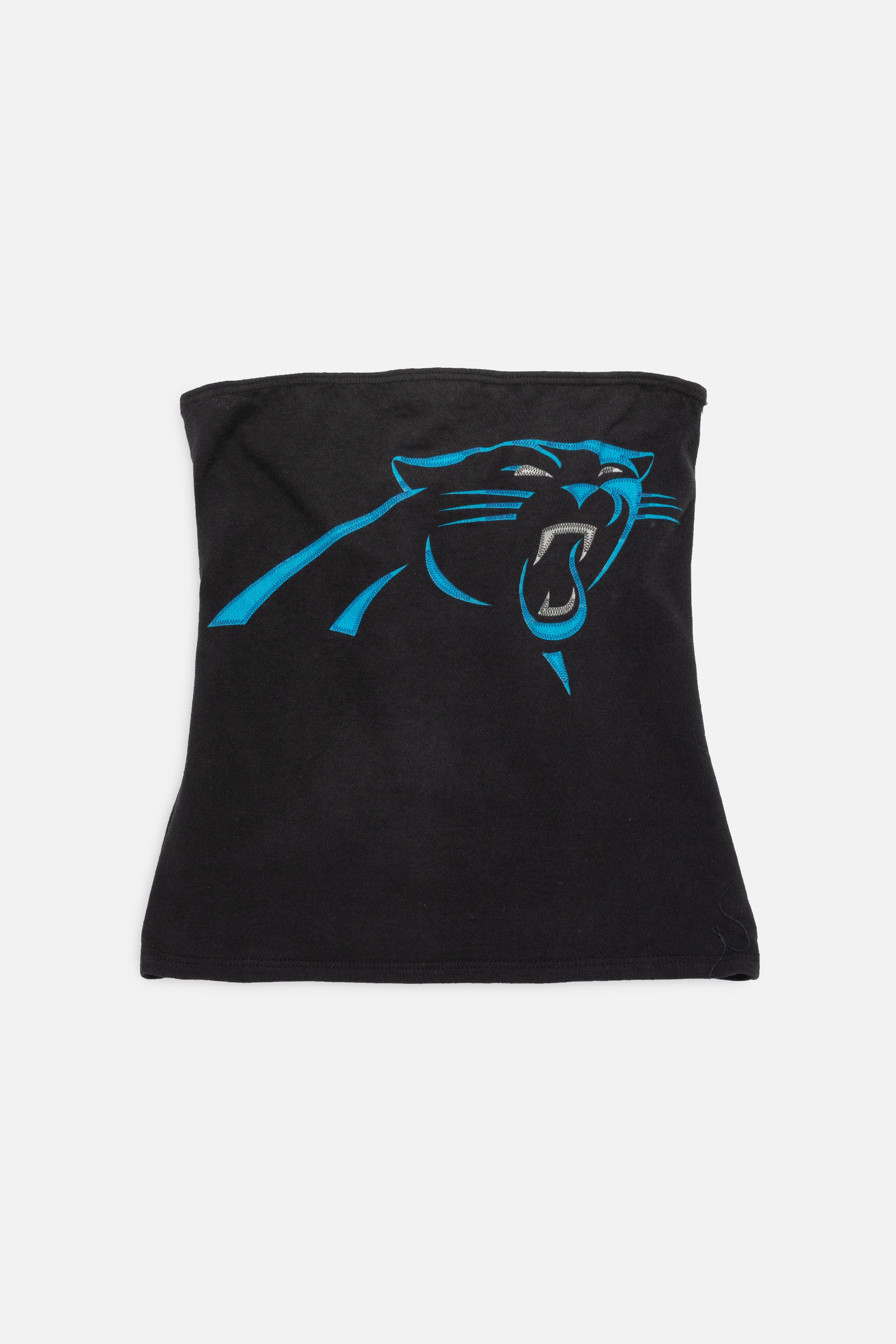 Rework Carolina Panthers Tube Top-NFL-Frankie Collective-Rework-Vintage-Streetwear