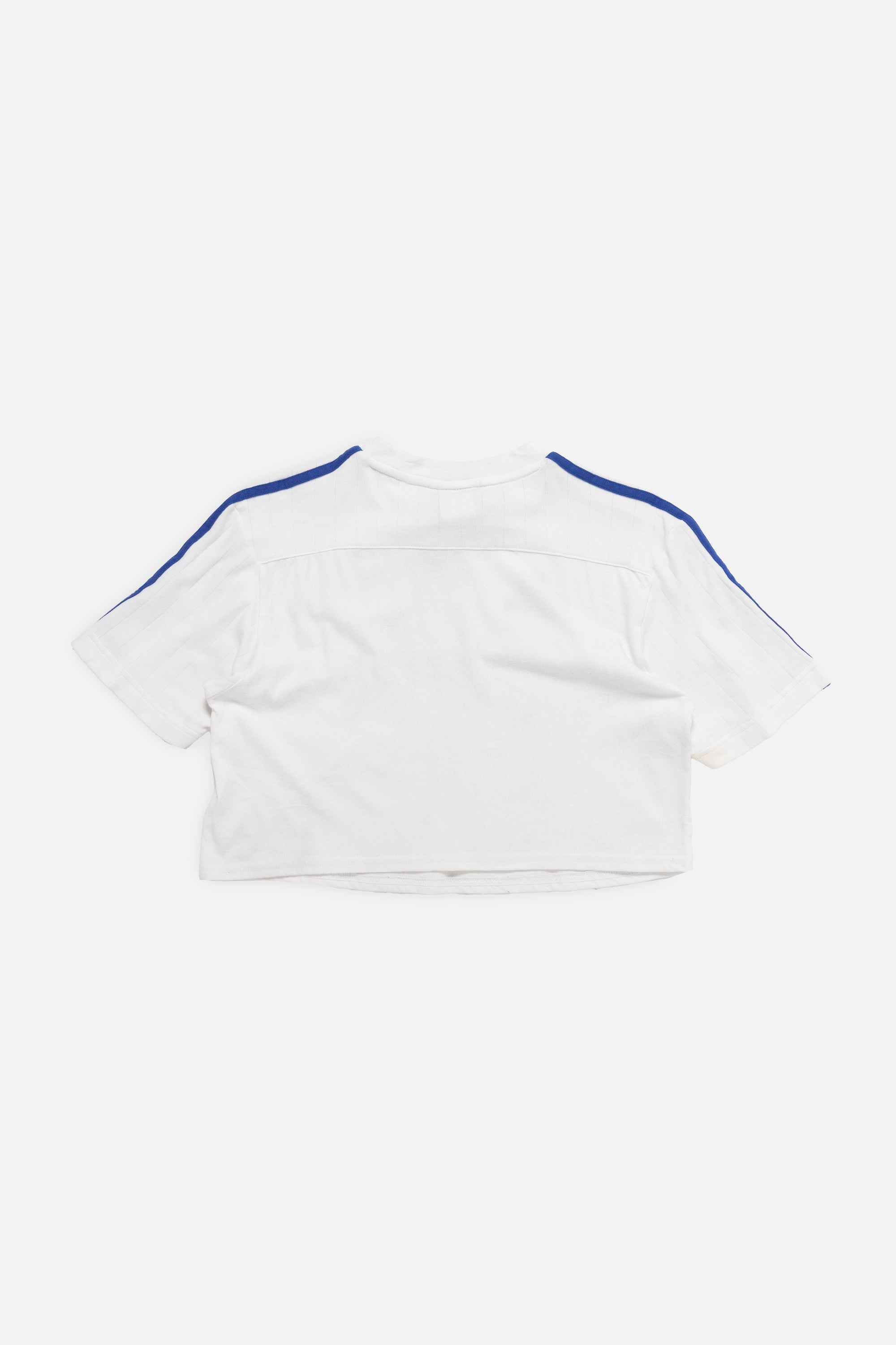 Rework Chelsea FC Crop Jersey-Adidas-Frankie Collective-Rework-Vintage-Streetwear