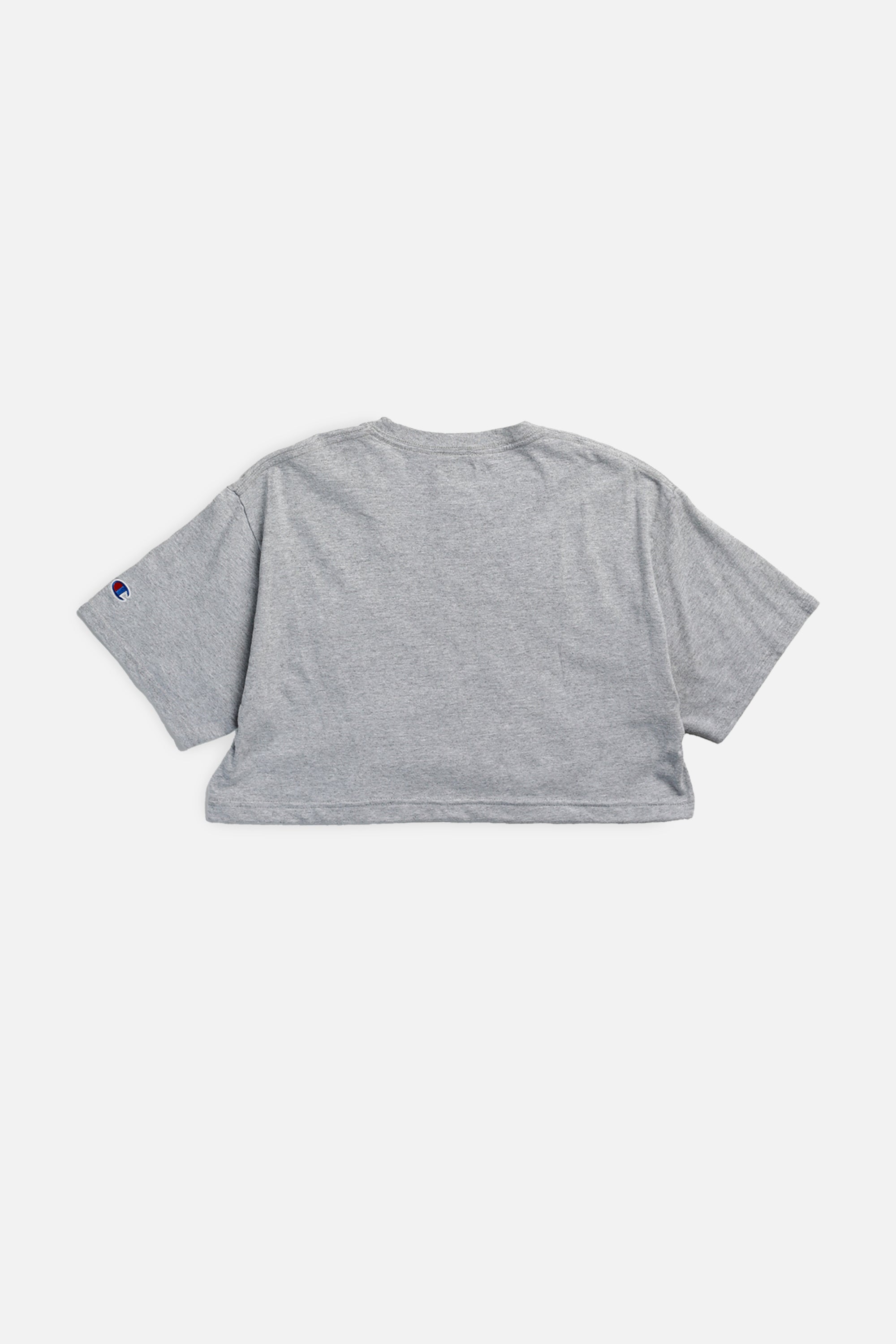 Rework Cincinnati Bearcats NCAA Crop Tee - S-TOPS-NCAA-S-Frankie Collective Rare Vintage Streetwear Reworks