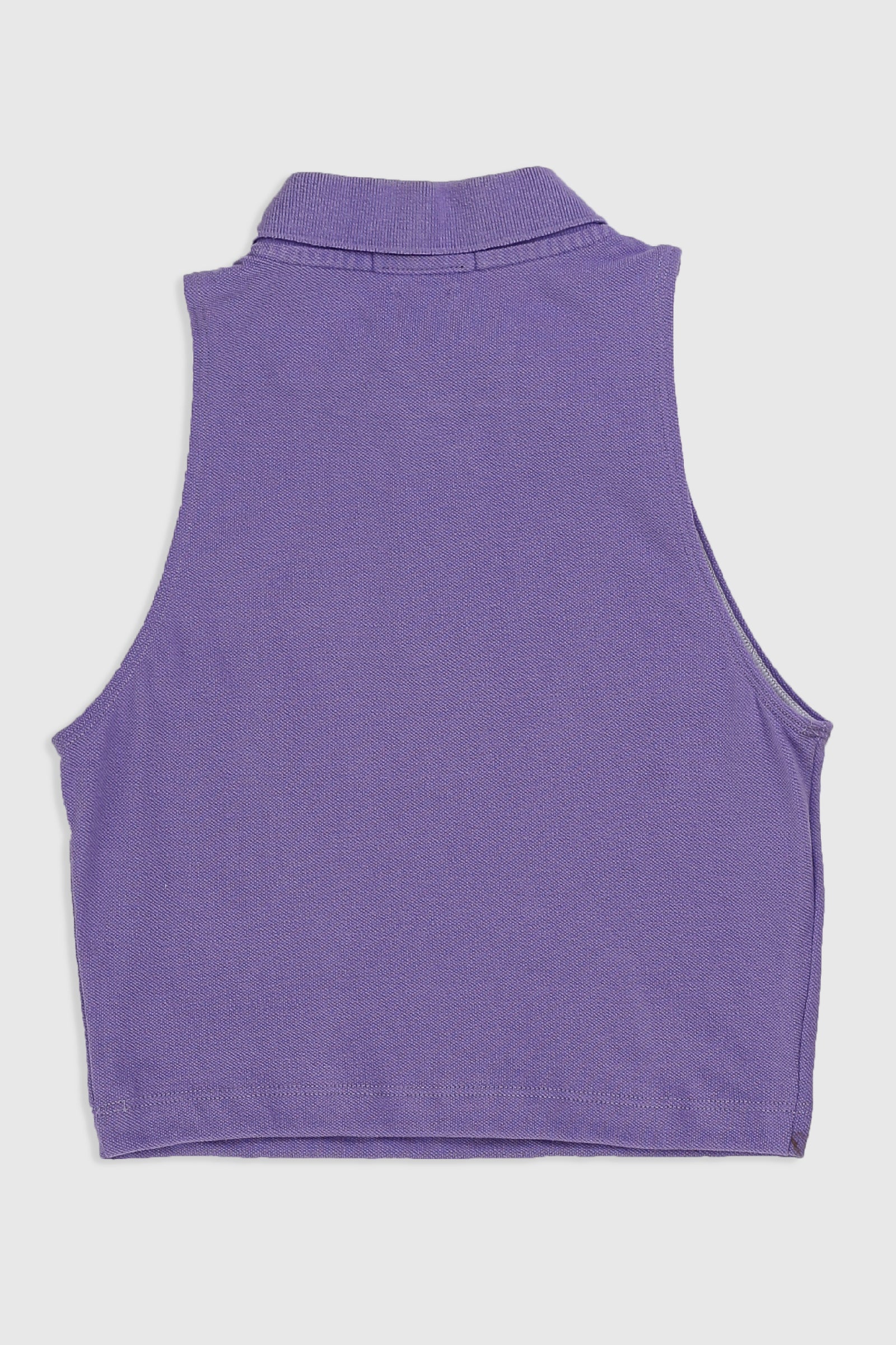 Rework Collared Tank - M-TOPS-vendor-unknown-Frankie Collective Rare Vintage Streetwear Reworks