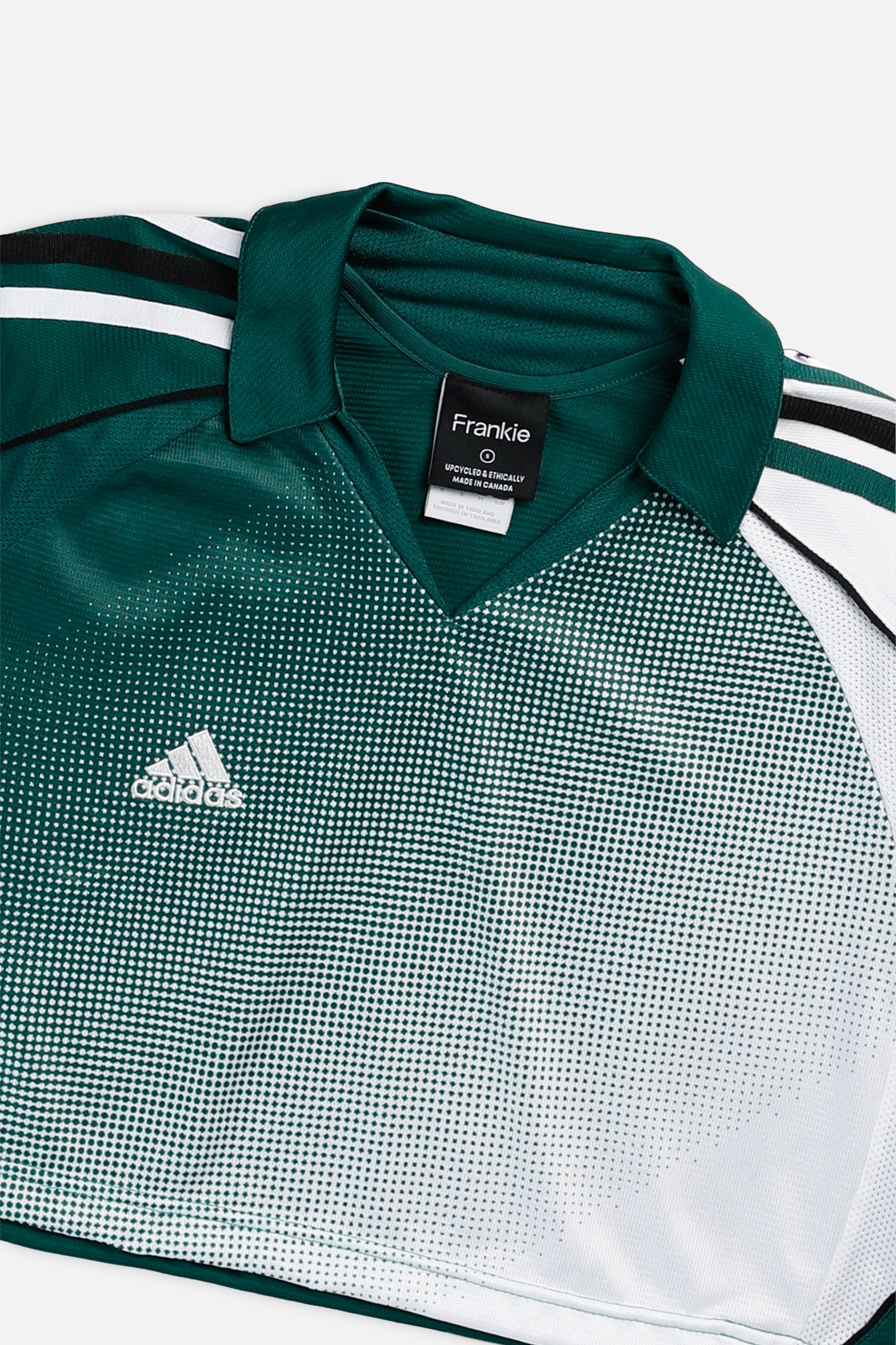 Rework Crop Adidas Soccer Jersey - S-JERSEYS-Adidas-Frankie Collective