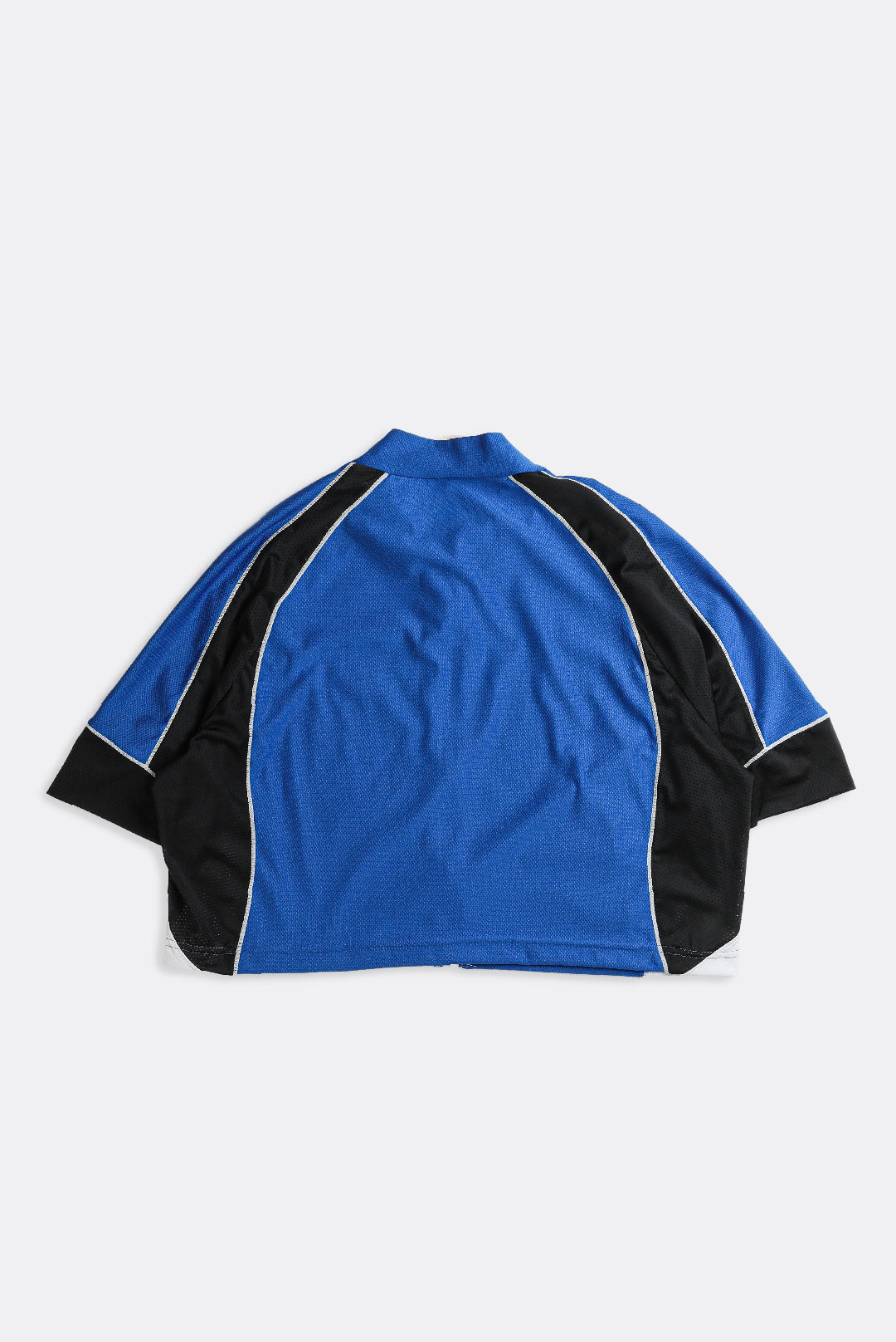 Rework Crop Cycling Jersey - L-JERSEYS-vendor-unknown-Frankie Collective Rare Vintage Streetwear Reworks