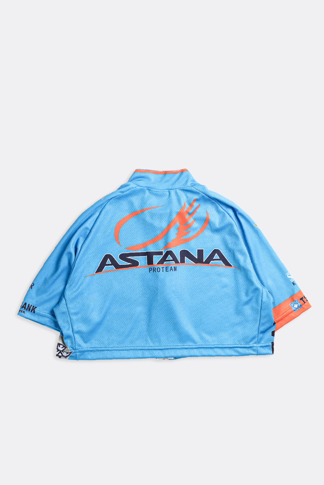 Rework Crop Cycling Jersey - S-JERSEYS-vendor-unknown-Frankie Collective Rare Vintage Streetwear Reworks