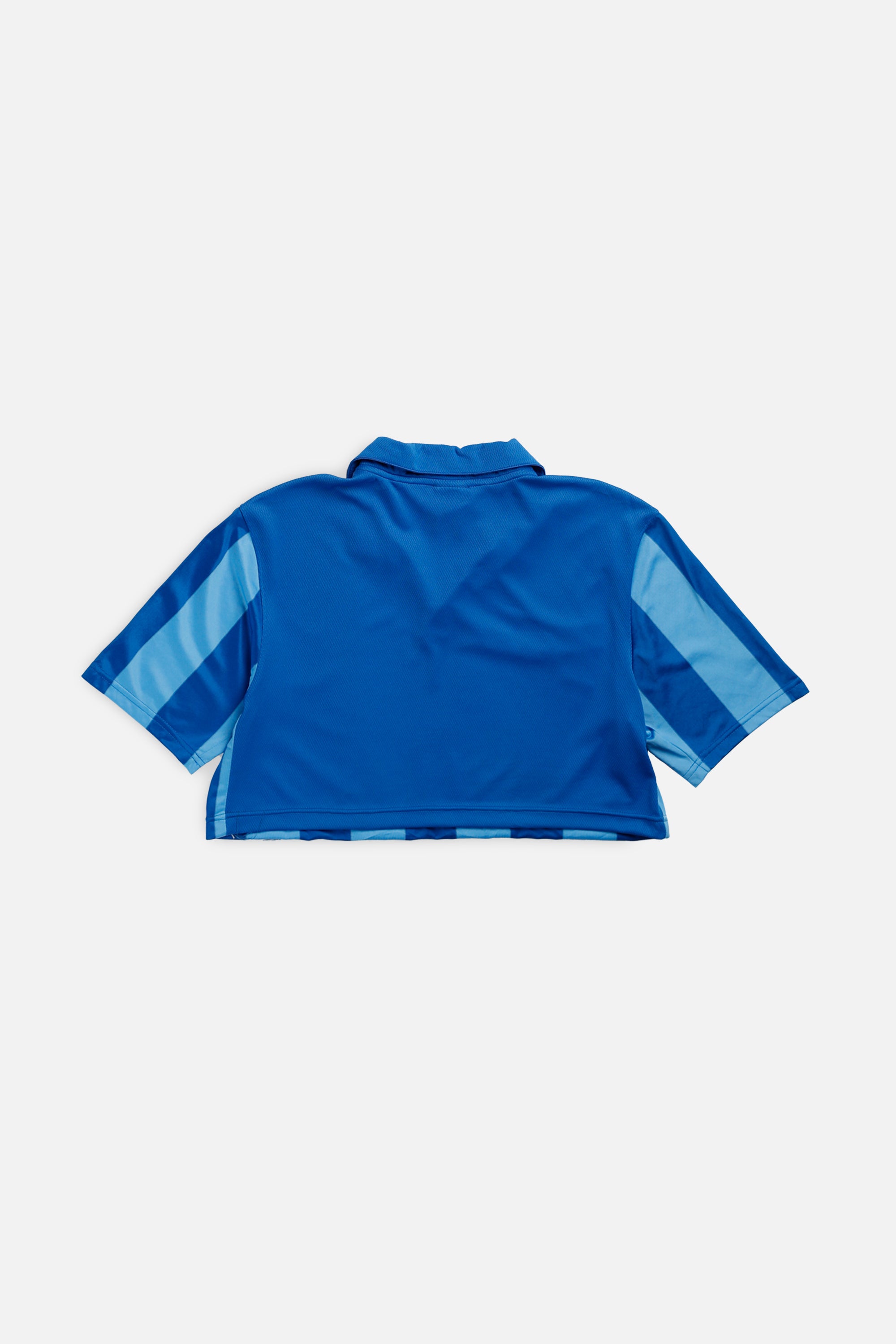 Rework Crop Nike Soccer Jersey - M-JERSEYS-vendor-unknown-M-Frankie Collective Rare Vintage Streetwear Reworks