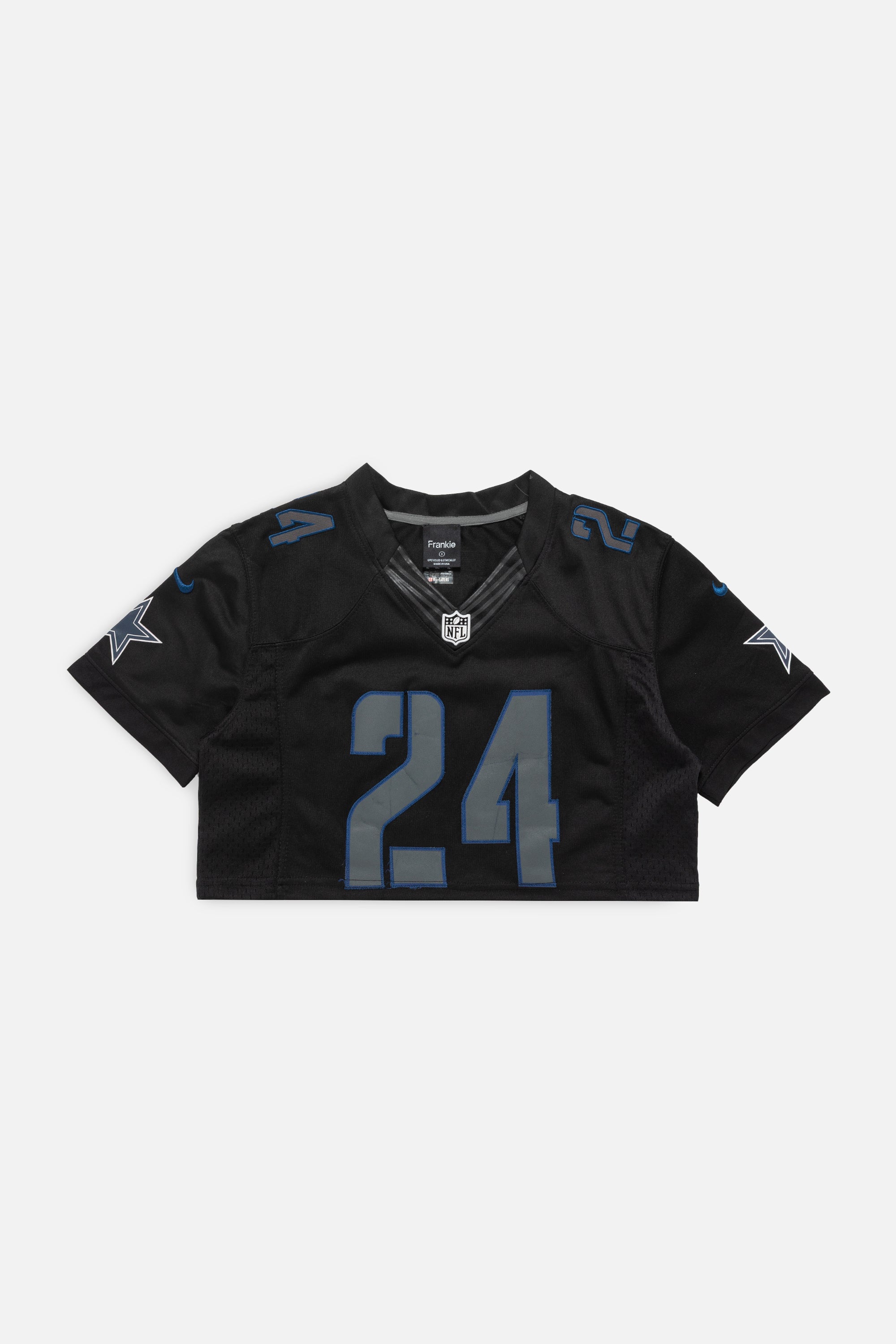 Rework Dallas Cowboys Crop Jersey-NFL-Frankie Collective-Rework-Vintage-Streetwear