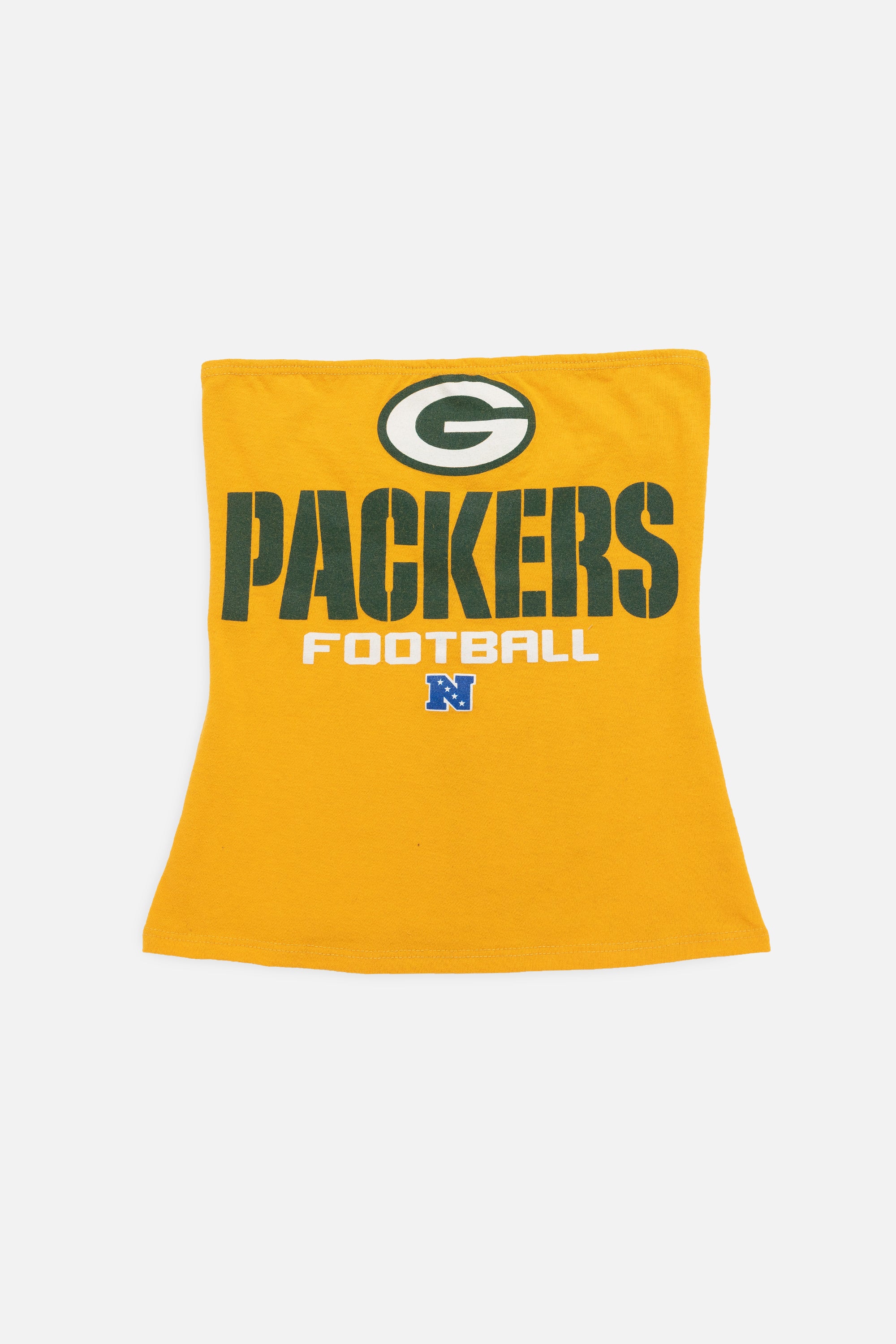 Rework Green bay Packers Tube Top-NFL-Frankie Collective-Rework-Vintage-Streetwear