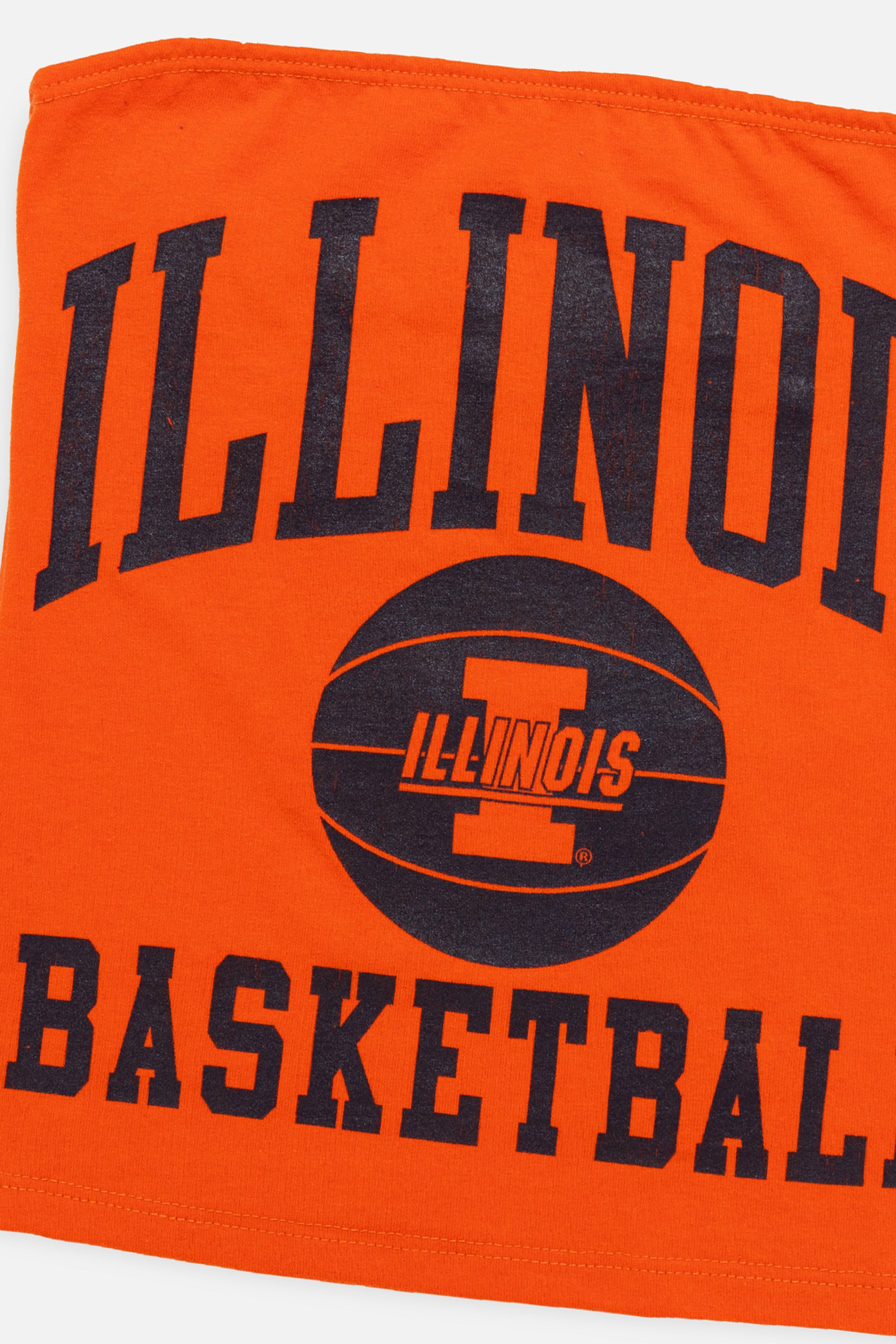 Rework Illinois Basketball Tube Top - S-TOPS-NBA-Frankie Collective