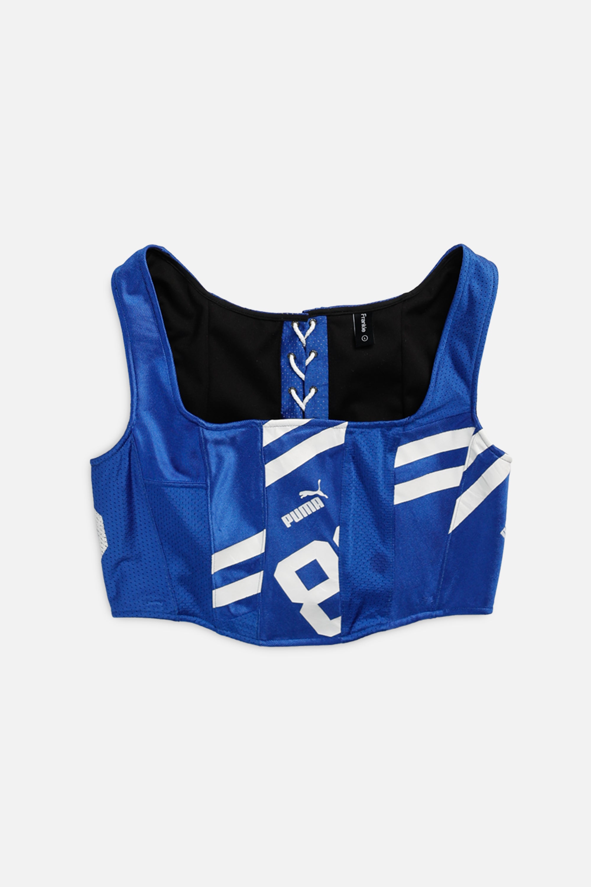 Rework Indianapolis Colts NFL Corset - L-TOPS-NFL-L-Frankie Collective Rare Vintage Streetwear Reworks