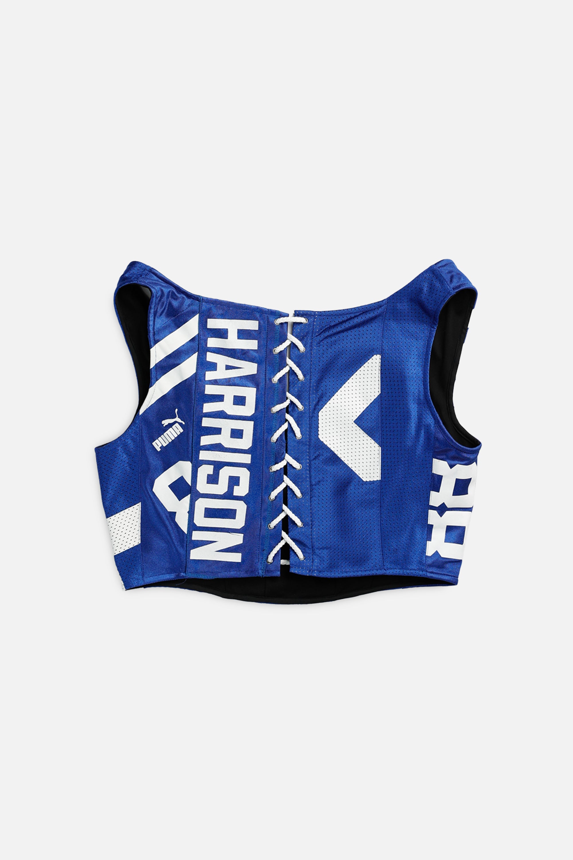 Rework Indianapolis Colts NFL Corset - XL-TOPS-NFL-XL-Frankie Collective Rare Vintage Streetwear Reworks