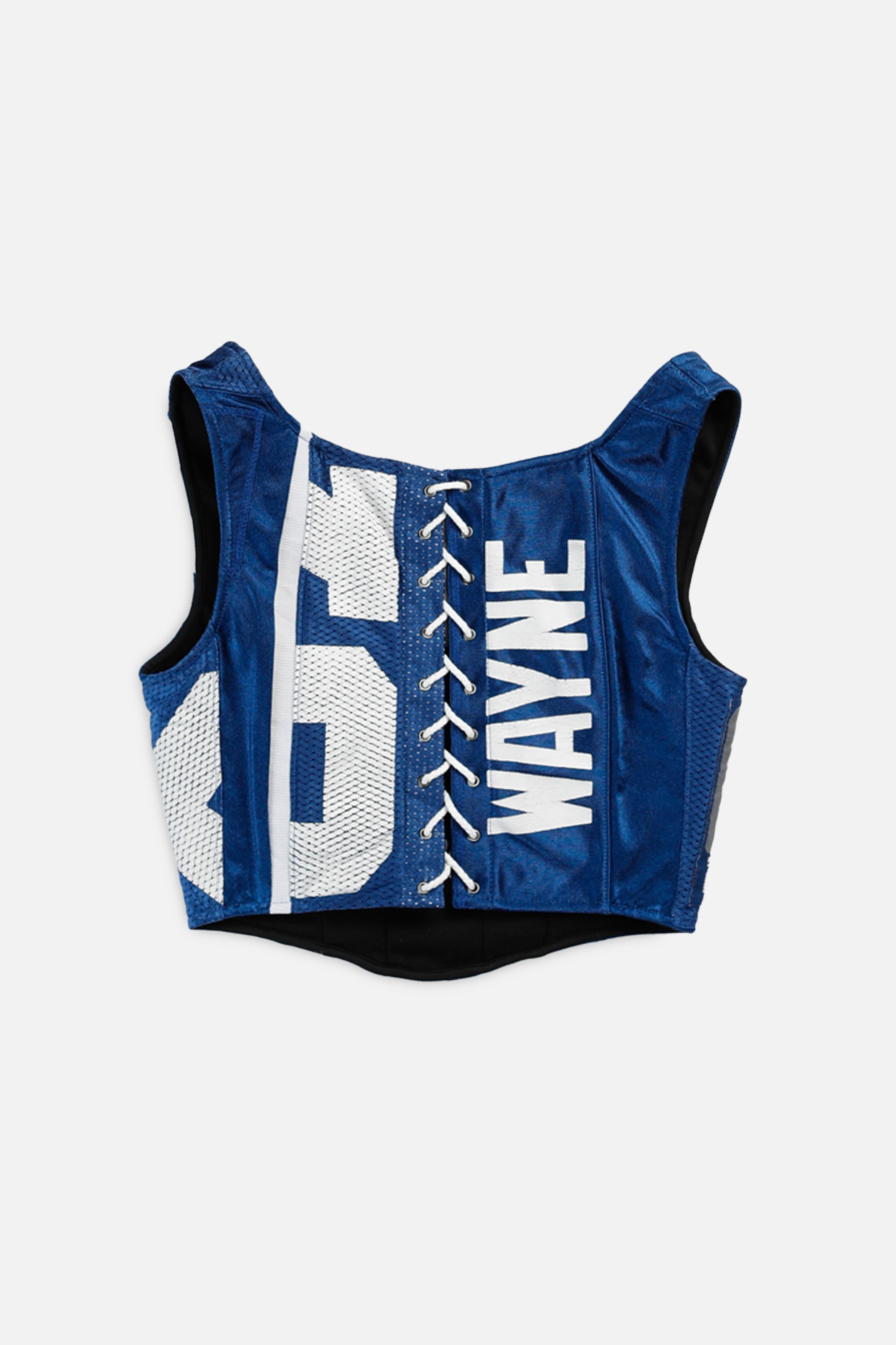 Rework Indianapolis Colts NFL Corset - XS-TOPS-NFL-XS-Frankie Collective Rare Vintage Streetwear Reworks