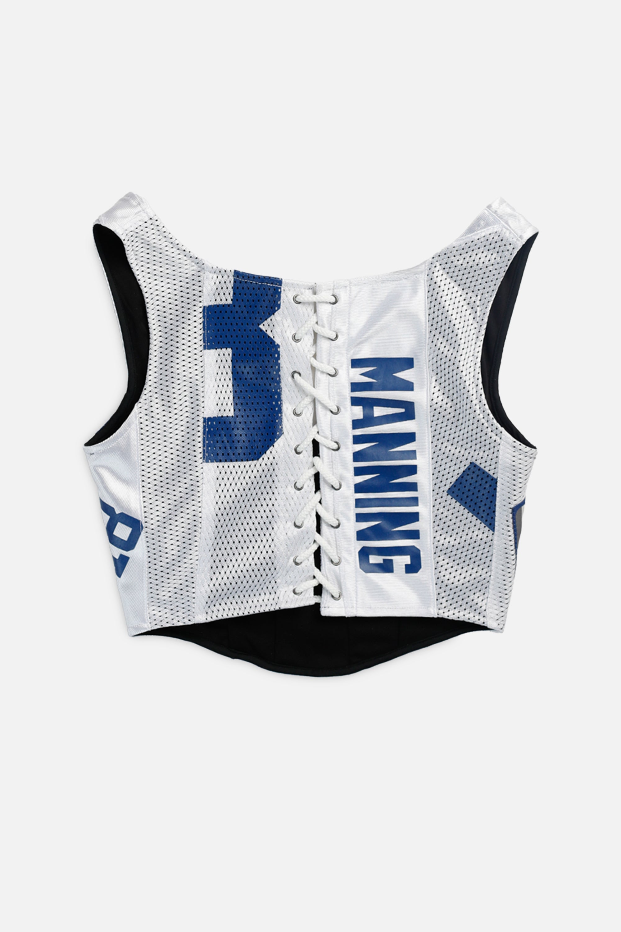 Rework Indianapolis Colts NFL Corset - XS-TOPS-NFL-XS-Frankie Collective Rare Vintage Streetwear Reworks