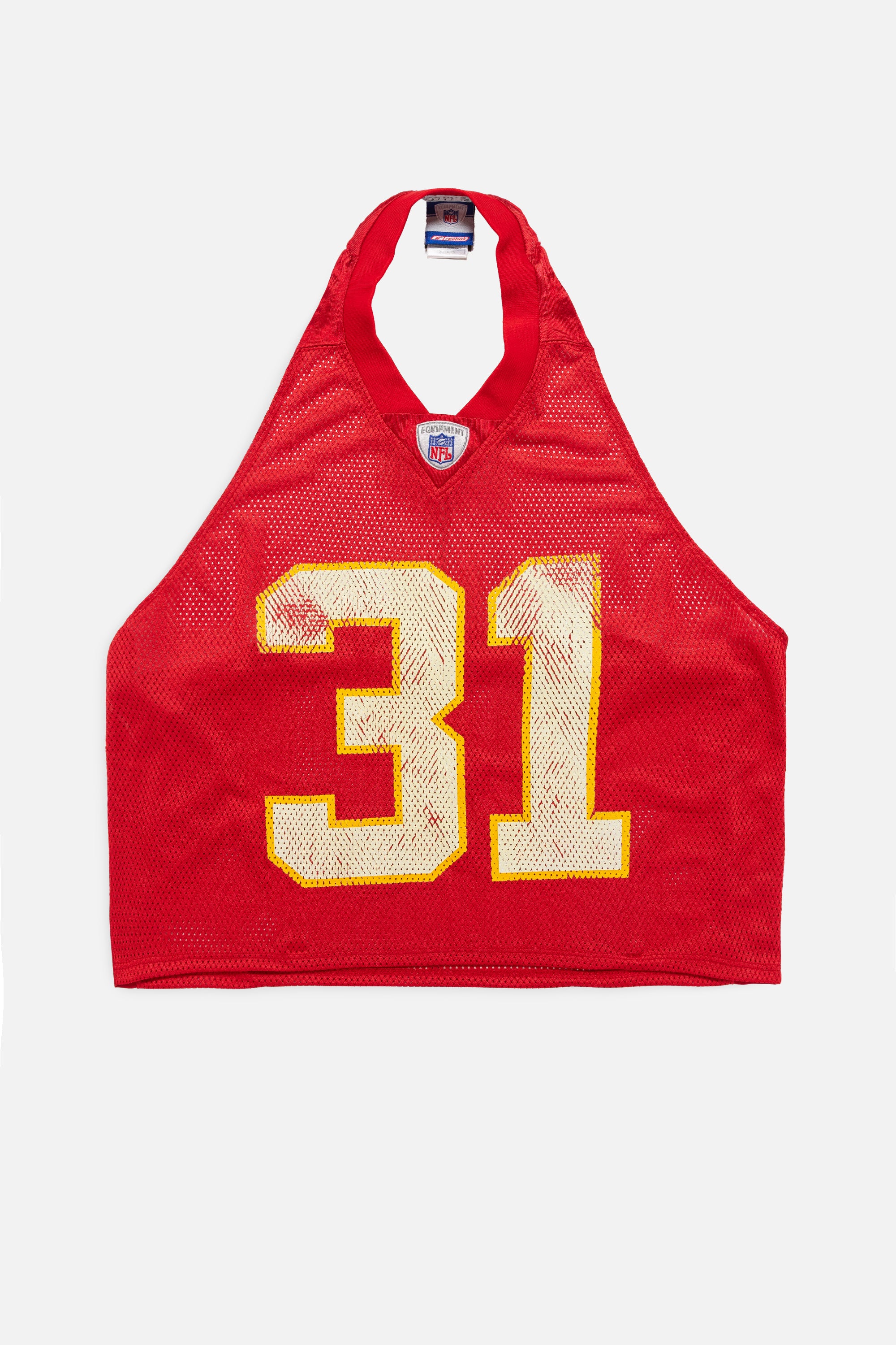 Rework Kansas City Chiefs Halter Top-NFL-Frankie Collective-Rework-Vintage-Streetwear