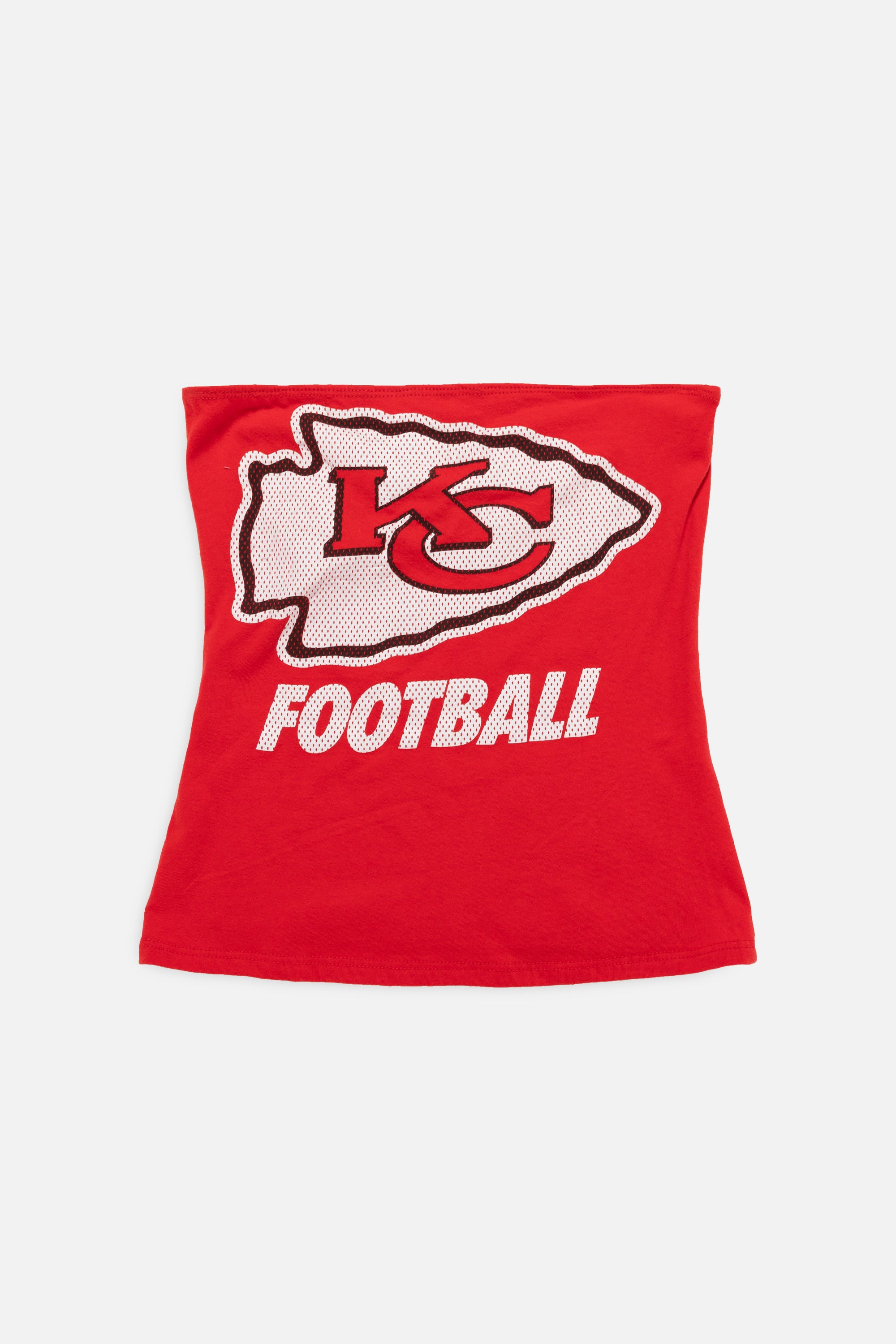 Rework Kansas City Chiefs Tube Top-NFL-Frankie Collective-Rework-Vintage-Streetwear