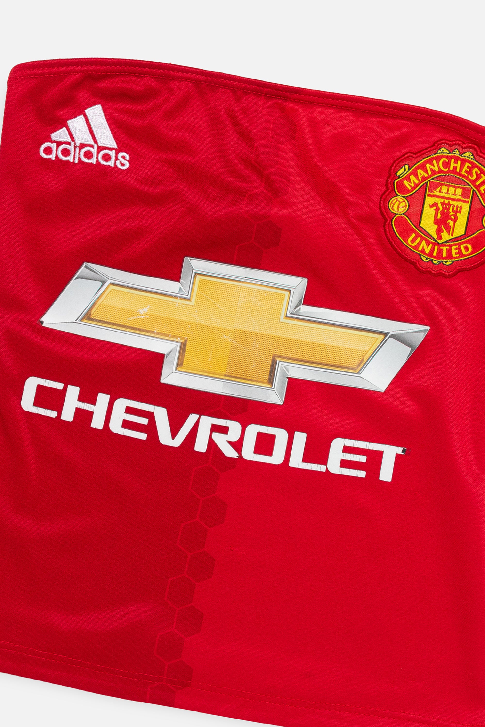 Rework Manchester United Tube Top - XS-TOPS-Adidas-Frankie Collective