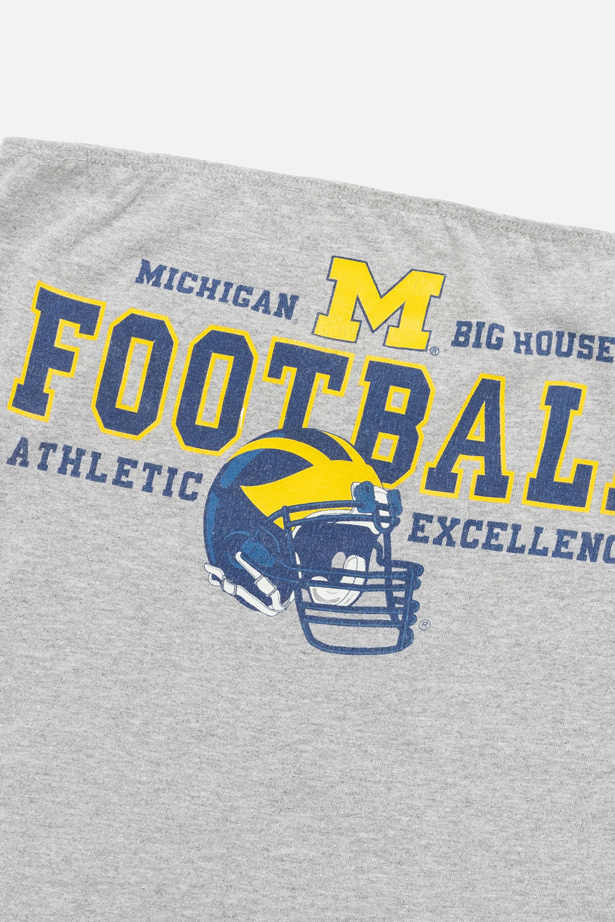 Rework Michigan Wolverines Tube Top-NCAA-Frankie Collective-Rework-Vintage-Streetwear