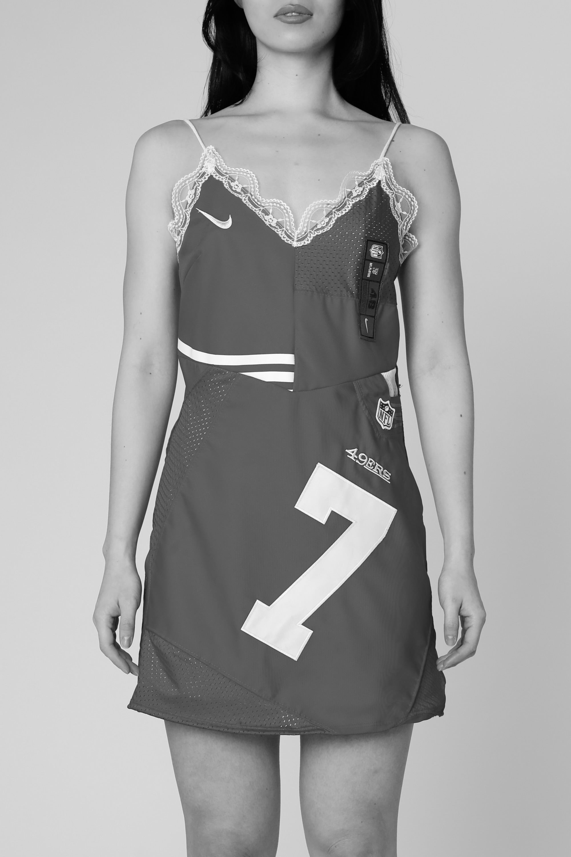 Rework NBA Lace Dress - S-DRESSES-NBA-Frankie Collective
