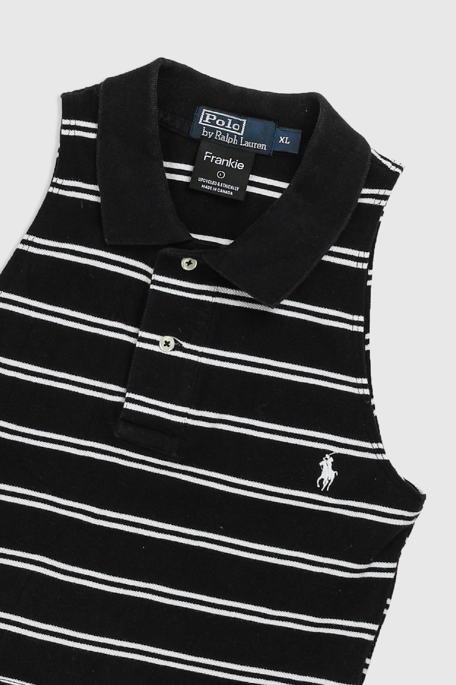 Rework Polo Collared Tank - L-TOPS-Polo-Frankie Collective