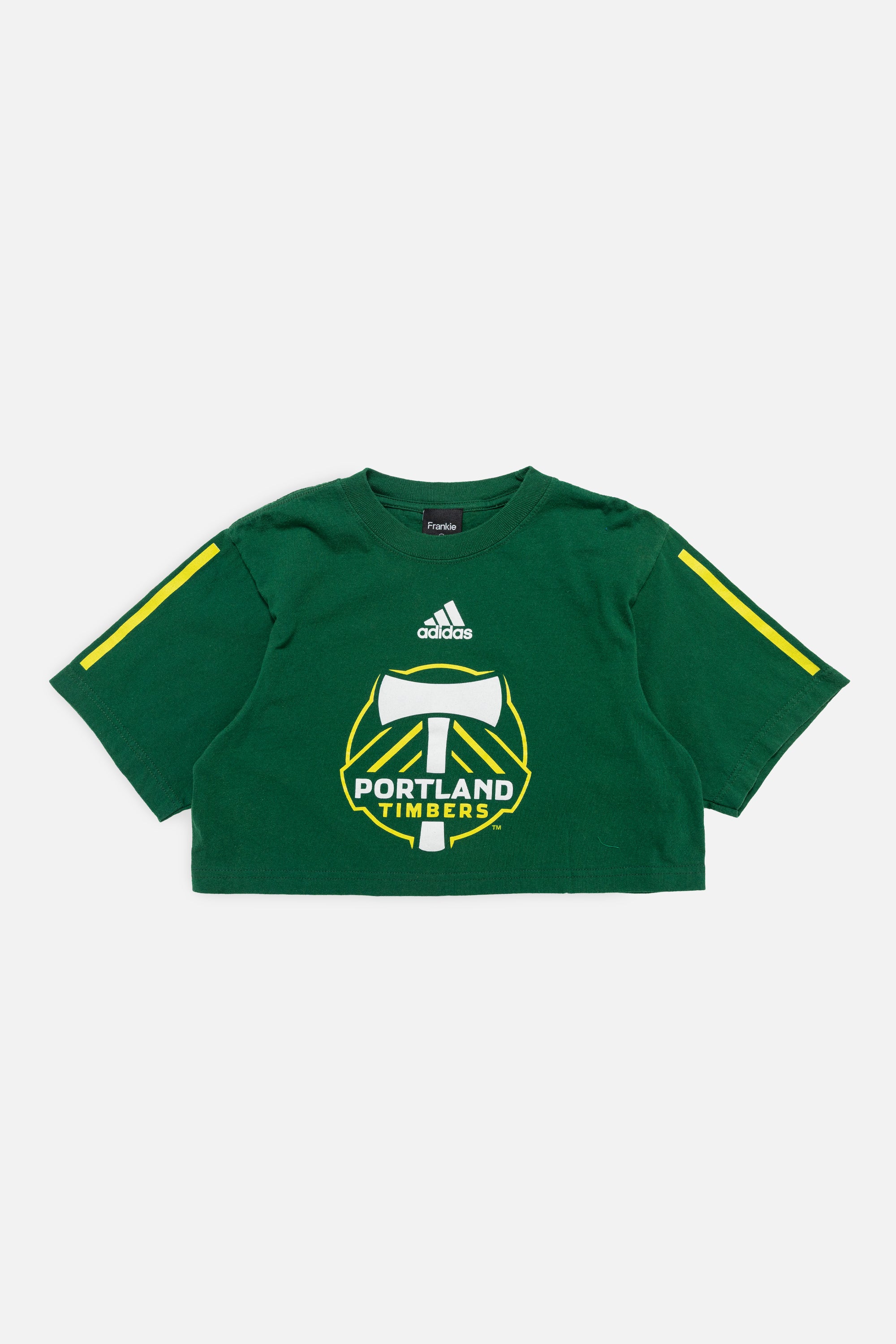 Rework Portland Timbers Crop Tee-Adidas-Frankie Collective-Rework-Vintage-Streetwear