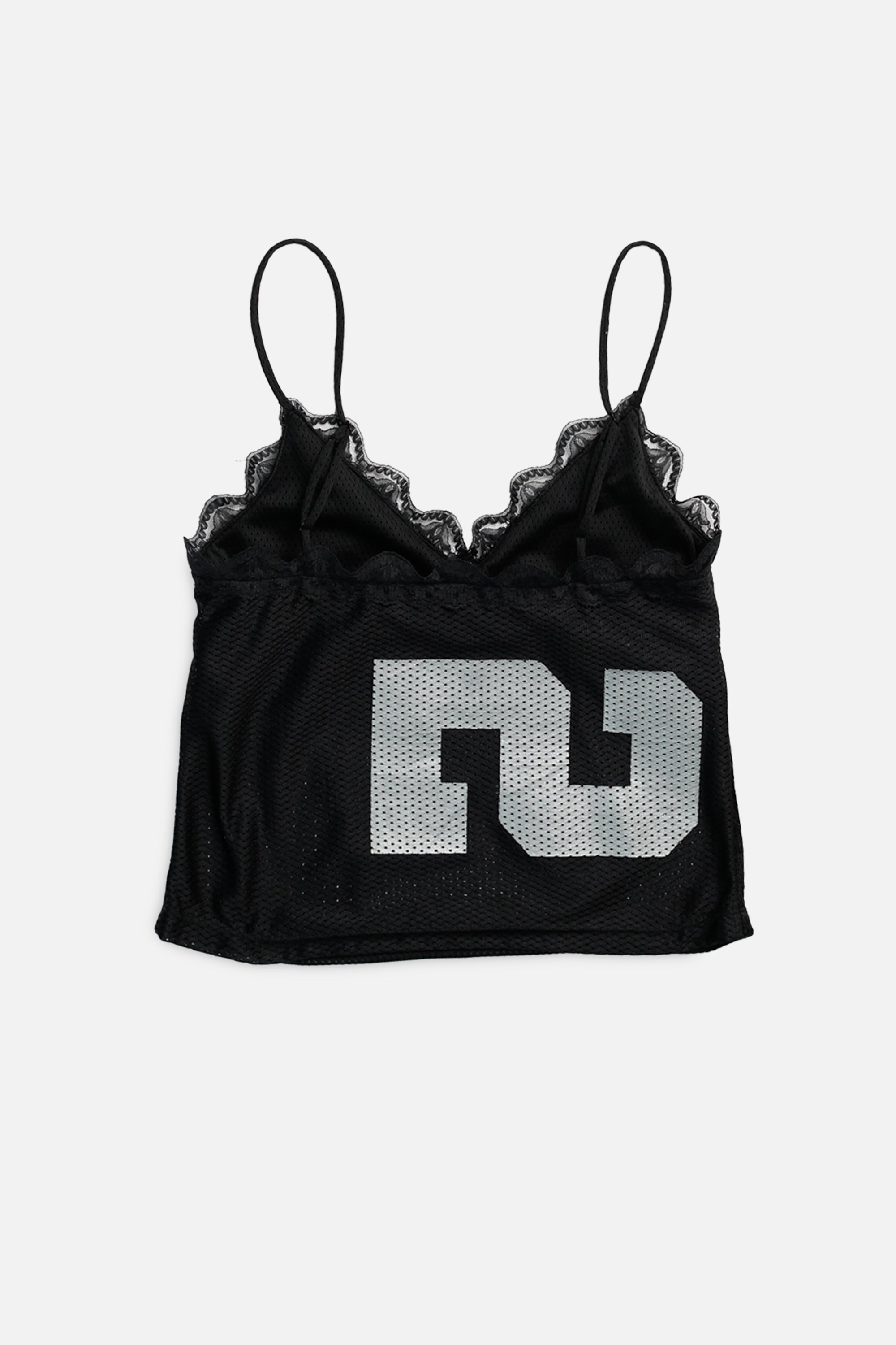 Rework NFL Lace Tank - XS-TOPS-NFL-XS-Frankie Collective Rare Vintage Streetwear Reworks