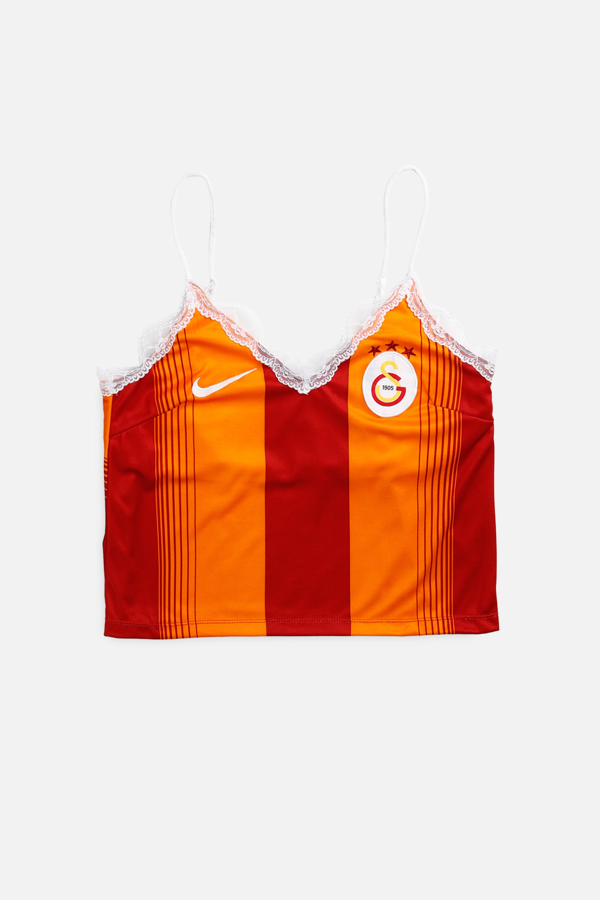 Rework Soccer Lace Tank - M-TOPS-NBA-M-Frankie Collective Rare Vintage Streetwear Reworks