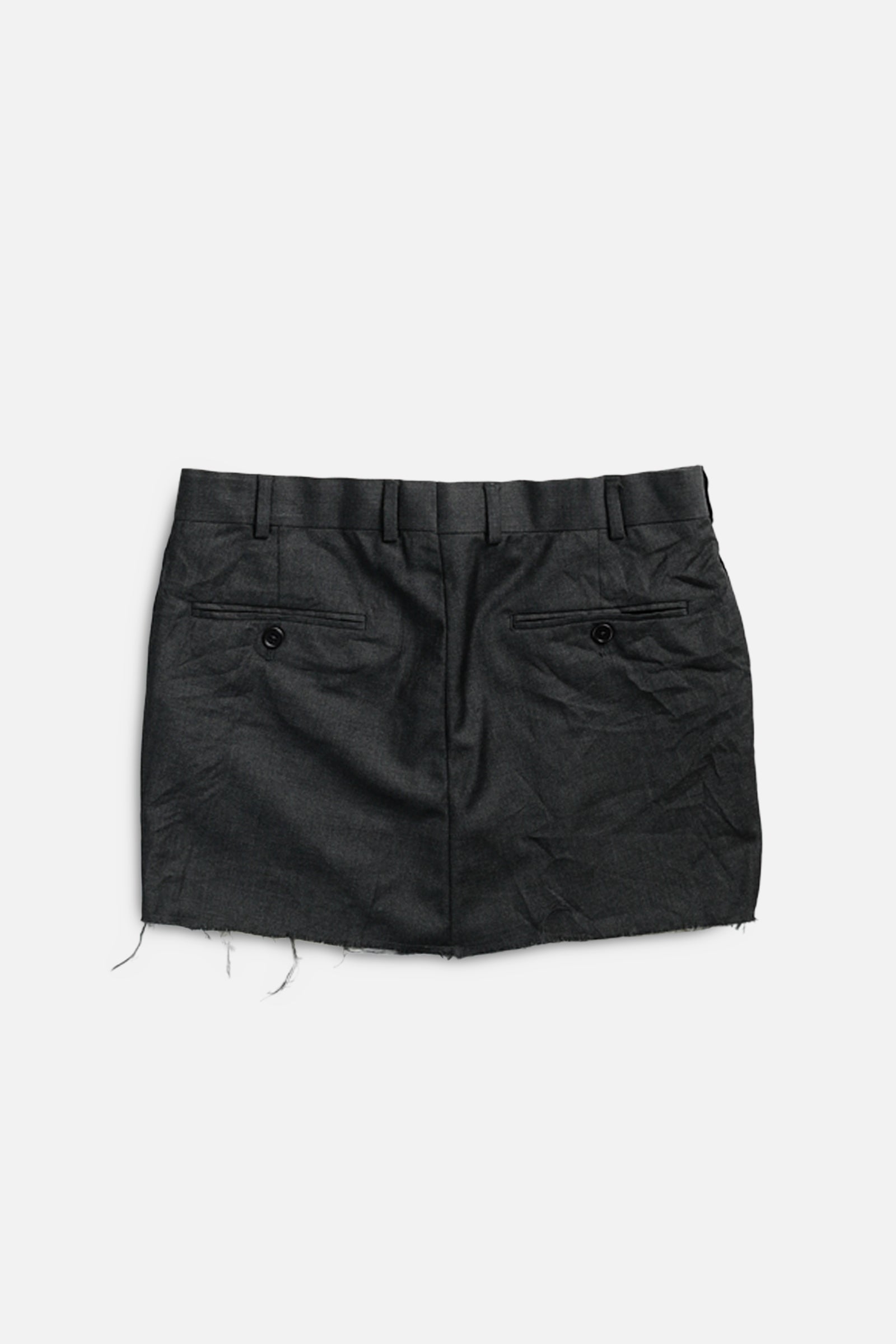 Rework Trouser Skirt - M-BOTTOMS-vendor-unknown-M-Frankie Collective Rare Vintage Streetwear Reworks