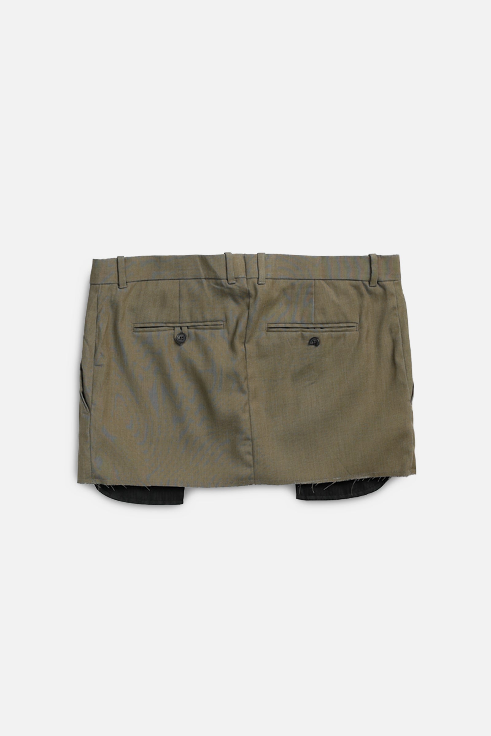 Rework Trouser Skirt - XL-BOTTOMS-vendor-unknown-XL-Frankie Collective Rare Vintage Streetwear Reworks