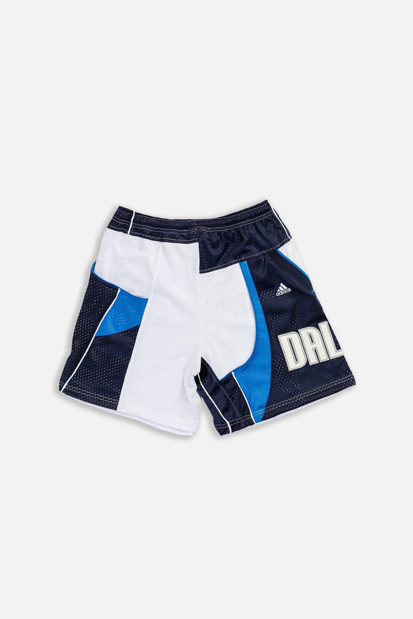 Unisex Rework Dallas Mavericks NBA Jersey Shorts - M-BOTTOMS-NBA-Women's M - Men's S-Frankie Collective Rare Vintage Streetwear Reworks