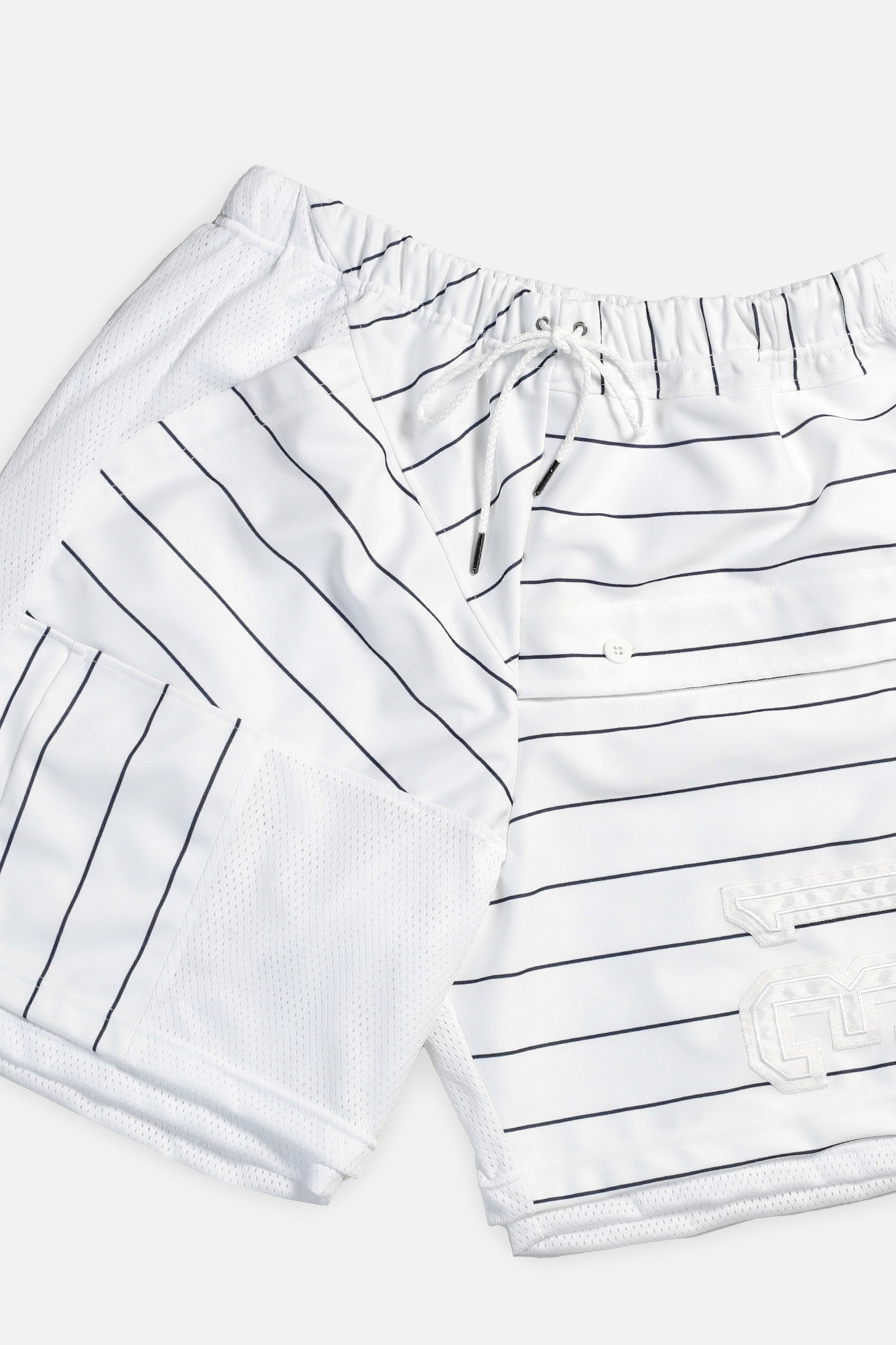 Unisex Rework Oakland Athletics Jersey Shorts - Women's L - Men's M-SHORTS-MLB-Frankie Collective