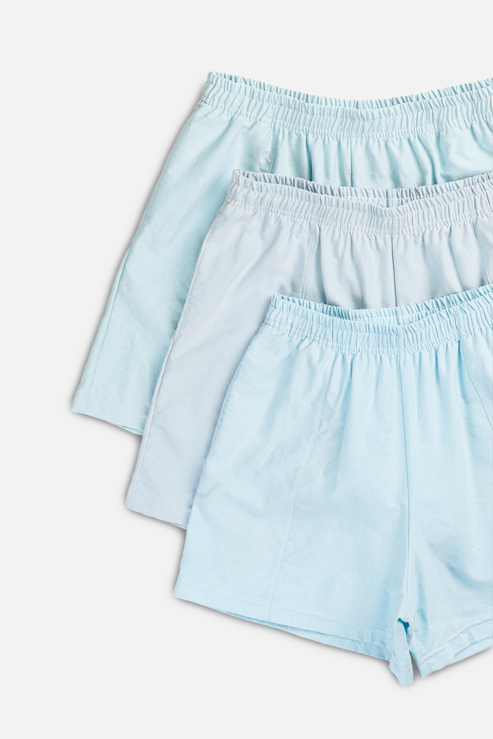 Unisex Rework Oxford Boxer Shorts - XS, S, M, L, XL-SHORTS-vendor-unknown-Frankie Collective
