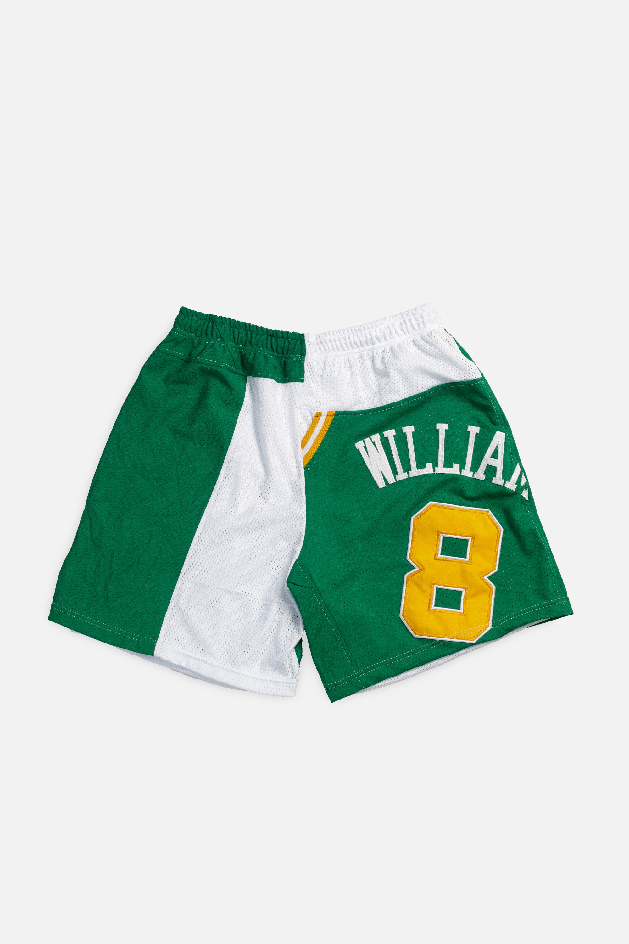 Unisex Rework Utah Jazz Jersey Shorts - Women's L - Men's M-SHORTS-NBA-Frankie Collective