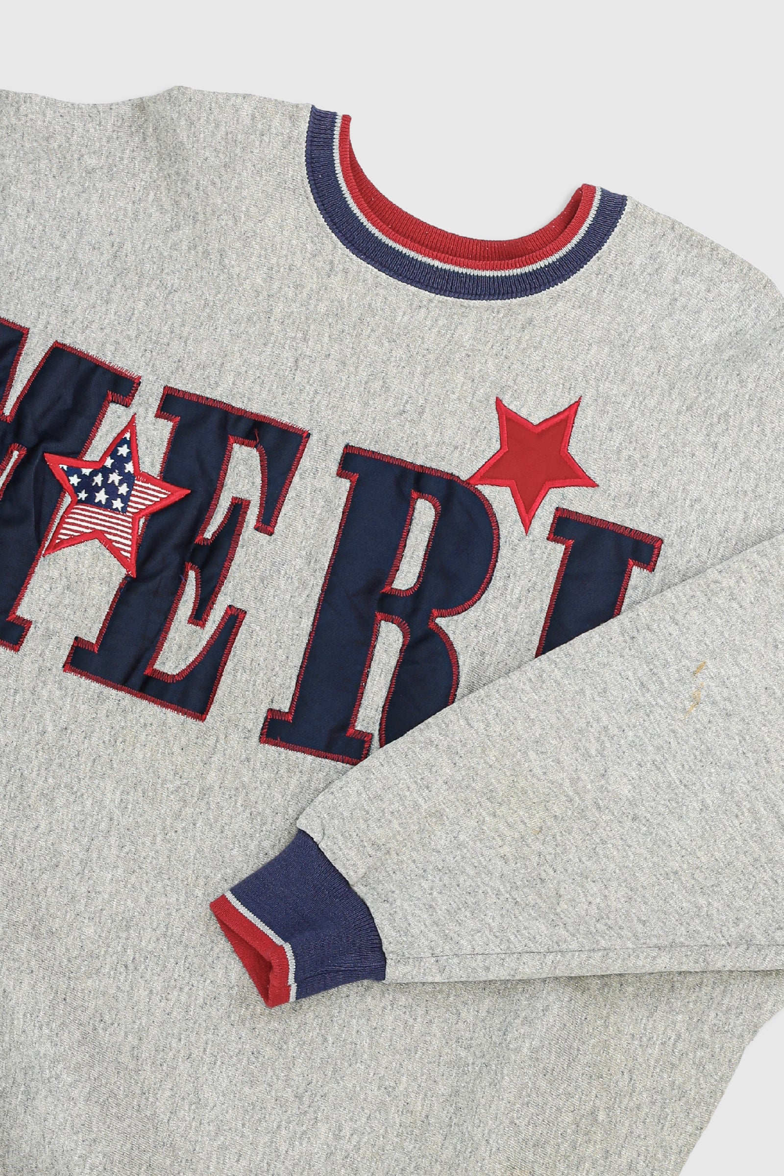 Vintage America Sweatshirt-SWEATERS-Varsity-Frankie Collective Rare Vintage Streetwear Reworks