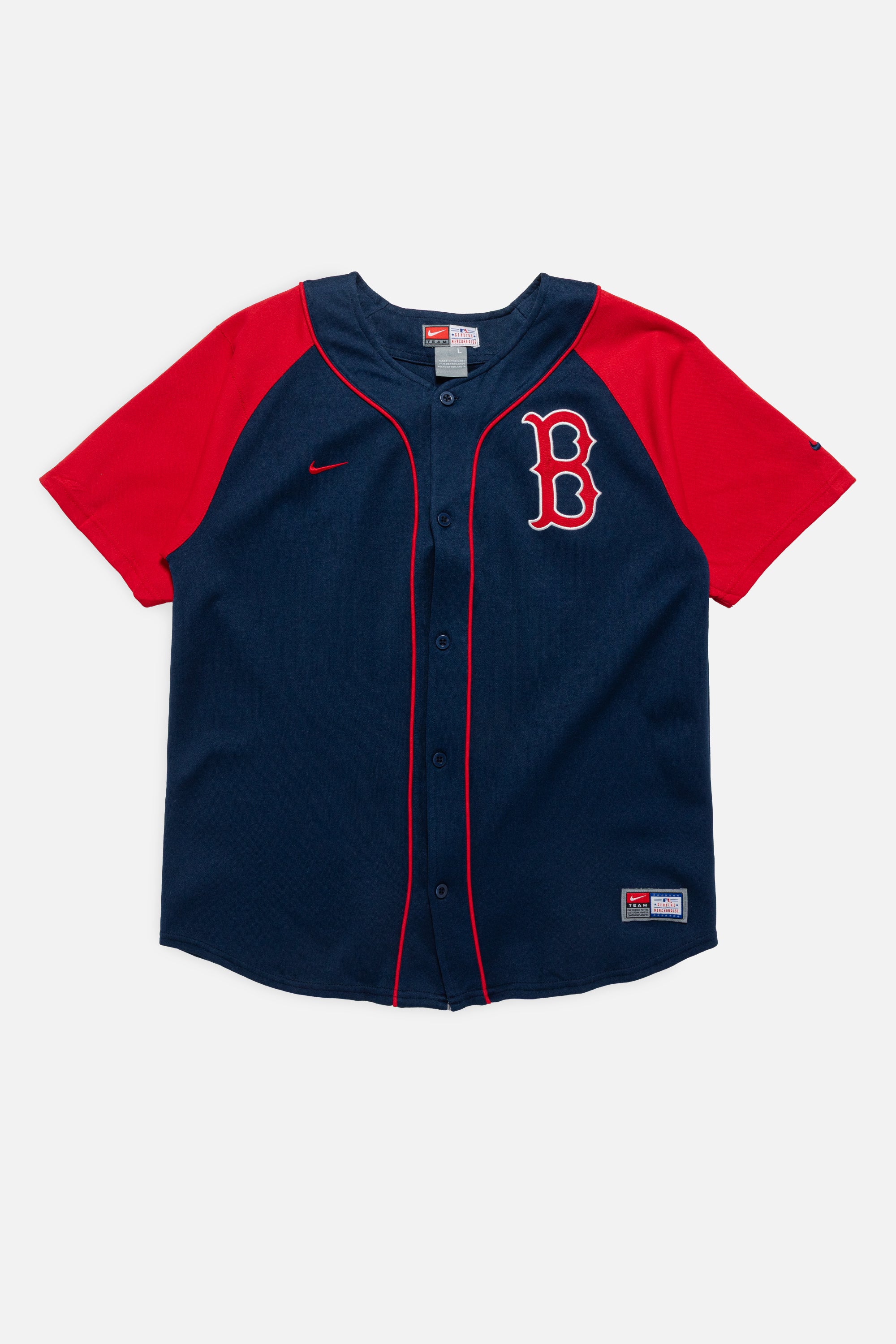 Vintage Boston Red Sox Jersey-MLB-Frankie Collective-Rework-Vintage-Streetwear