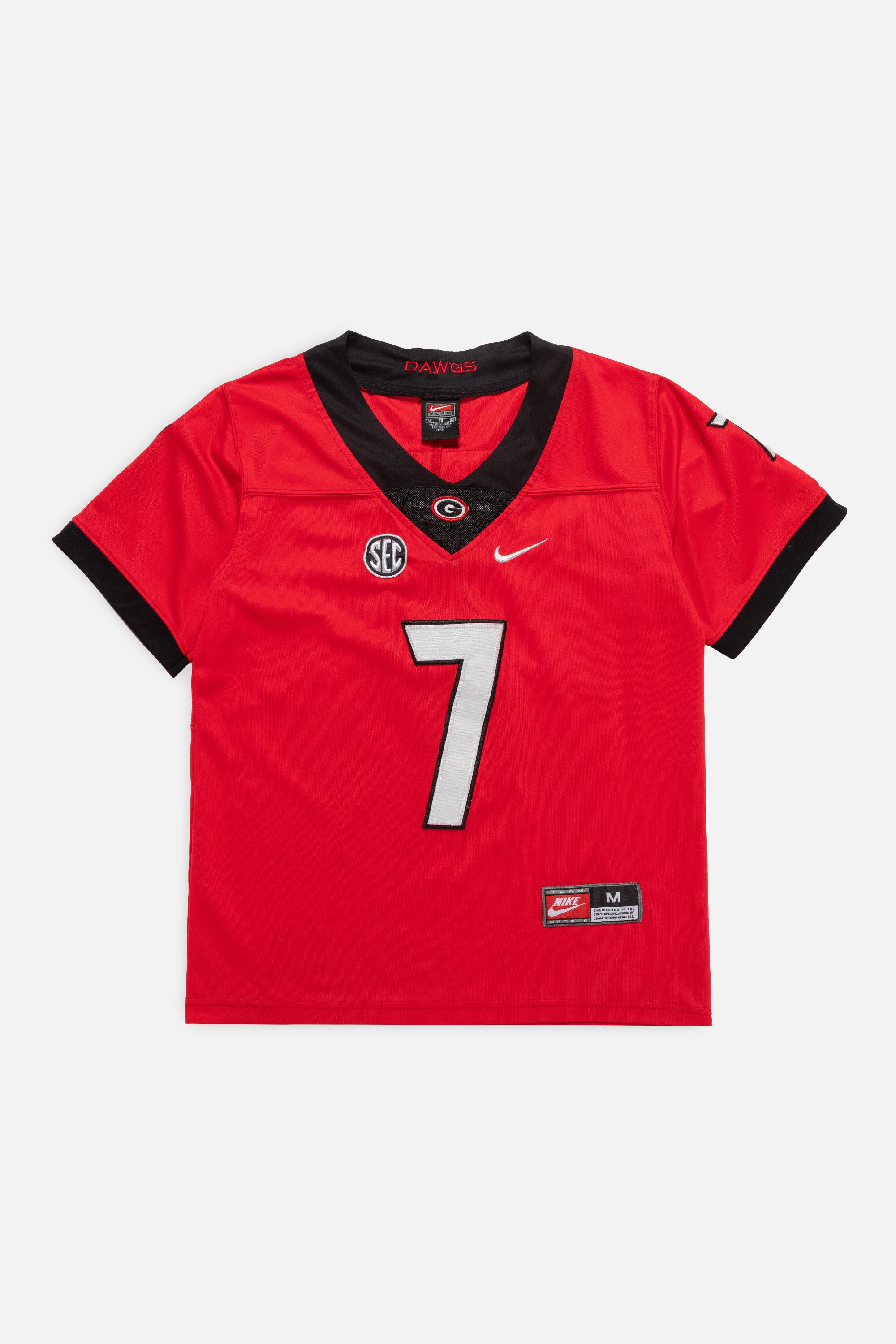 Vintage Georgia Bulldog Jersey-NCAA-Frankie Collective-Rework-Vintage-Streetwear