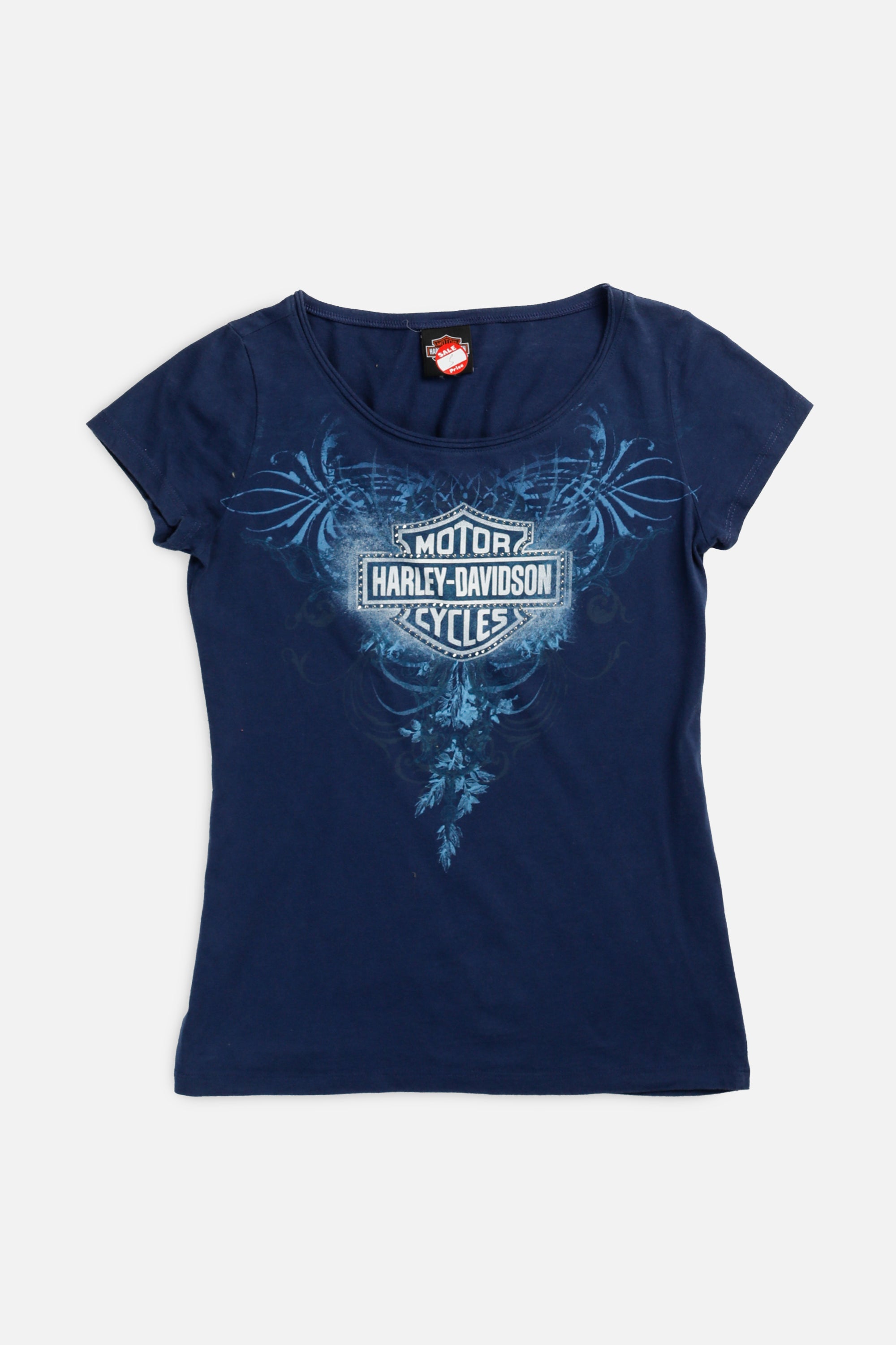 Vintage Harley Tee - Women's M-TSHIRTS-Harley-M-Frankie Collective Rare Vintage Streetwear Reworks