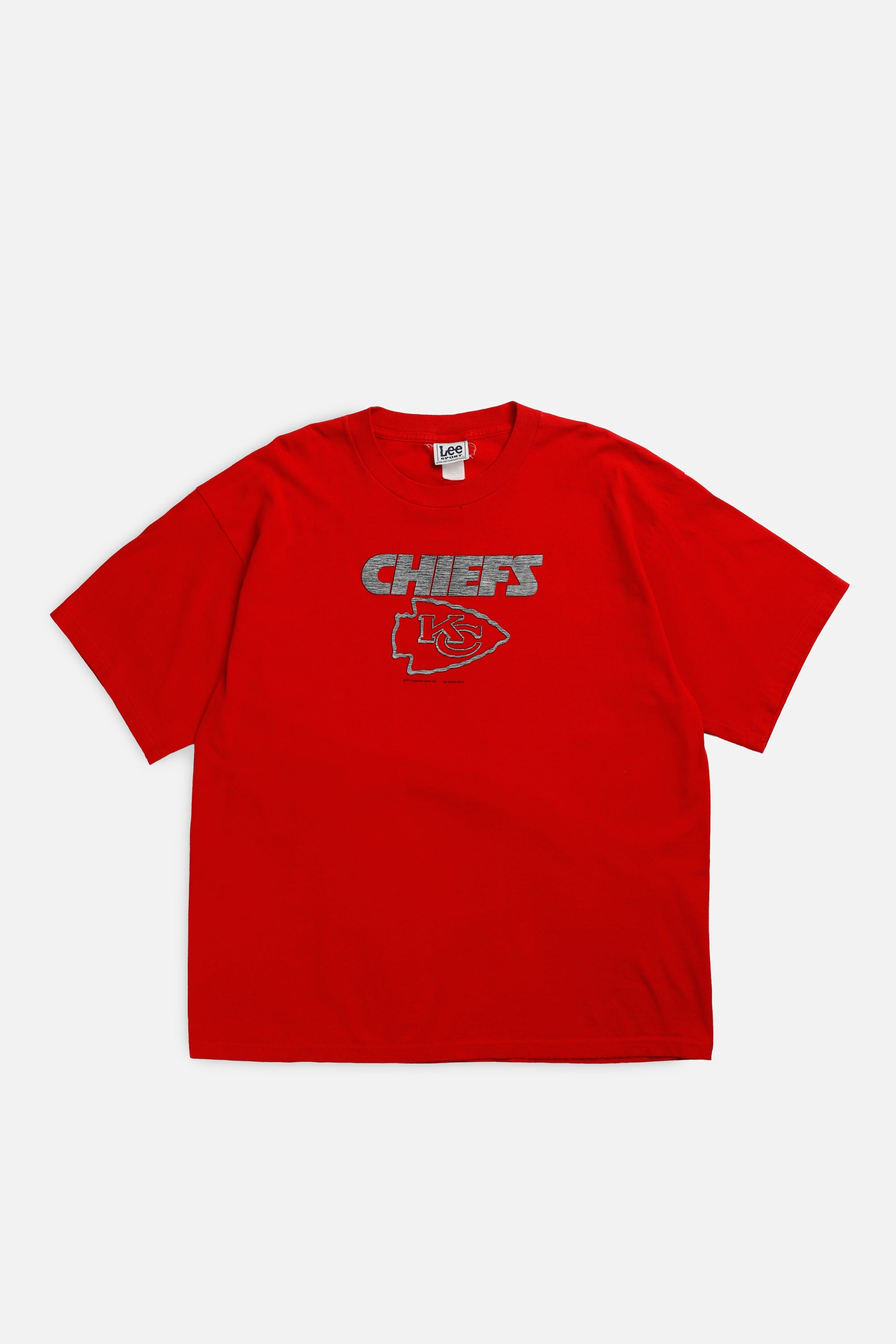 Vintage Kansas City Chiefs NFL Tee - L-TSHIRTS-NFL-L-Frankie Collective Rare Vintage Streetwear Reworks